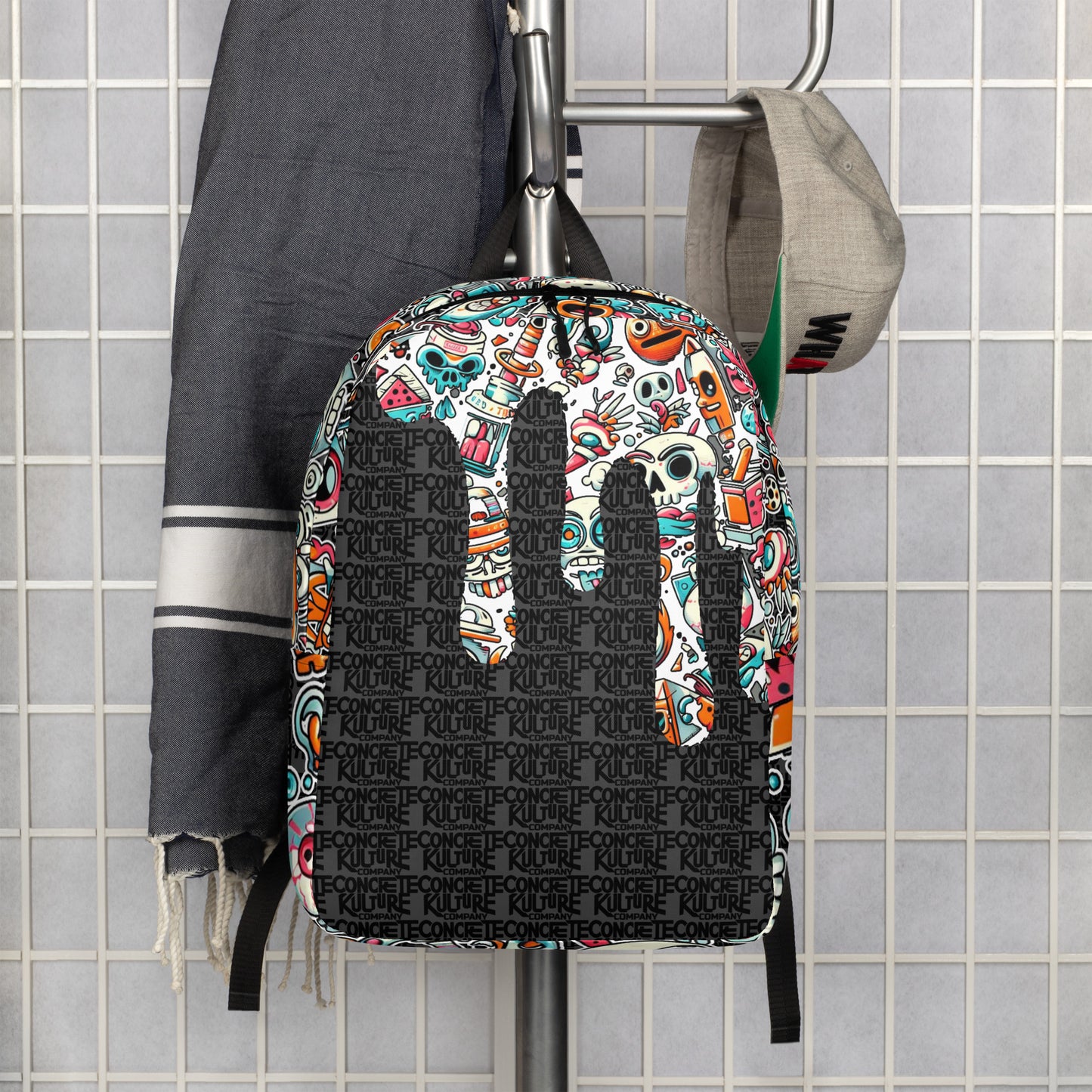 Concrete Kulture Company "The Spill" Minimalist Backpack