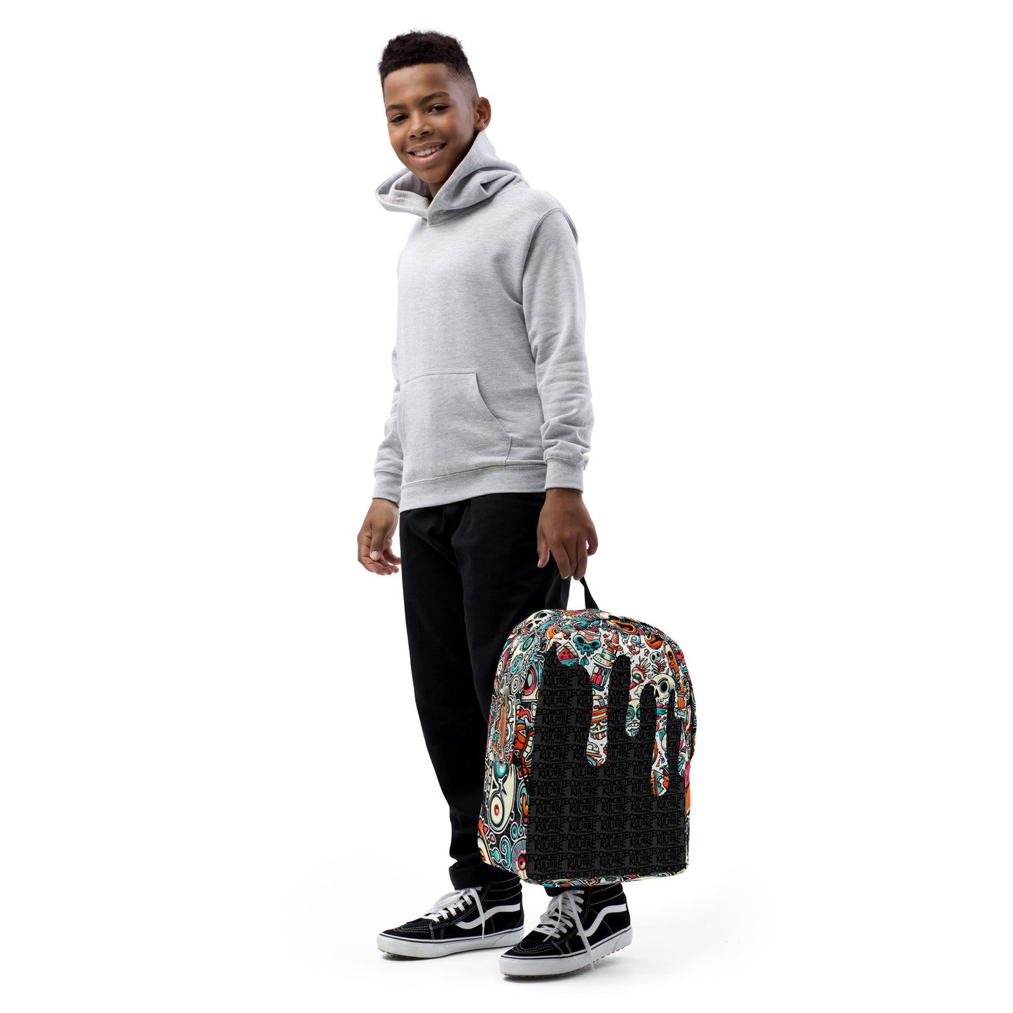 Concrete Kulture Company "The Spill" Minimalist Backpack