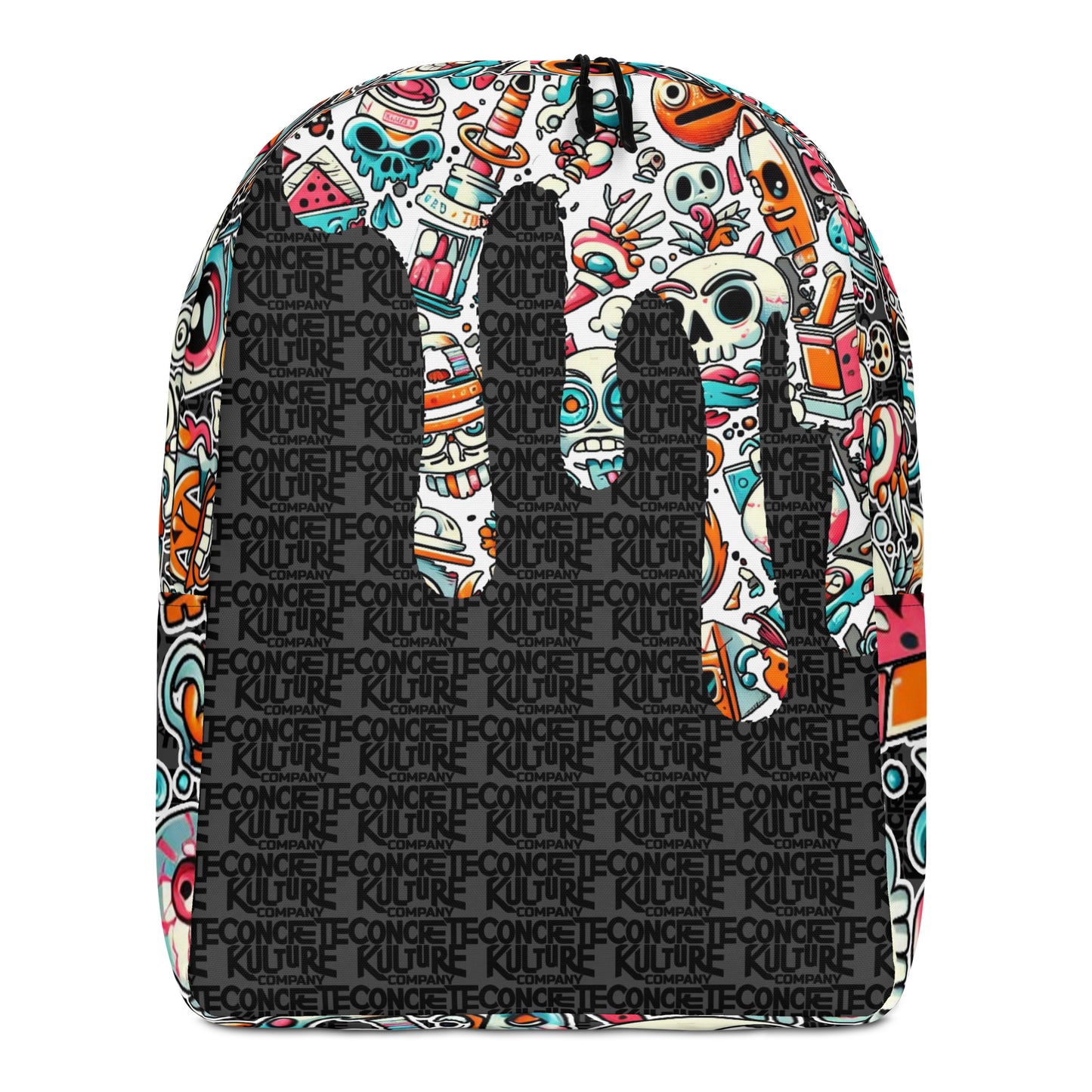 Concrete Kulture Company "The Spill" Minimalist Backpack