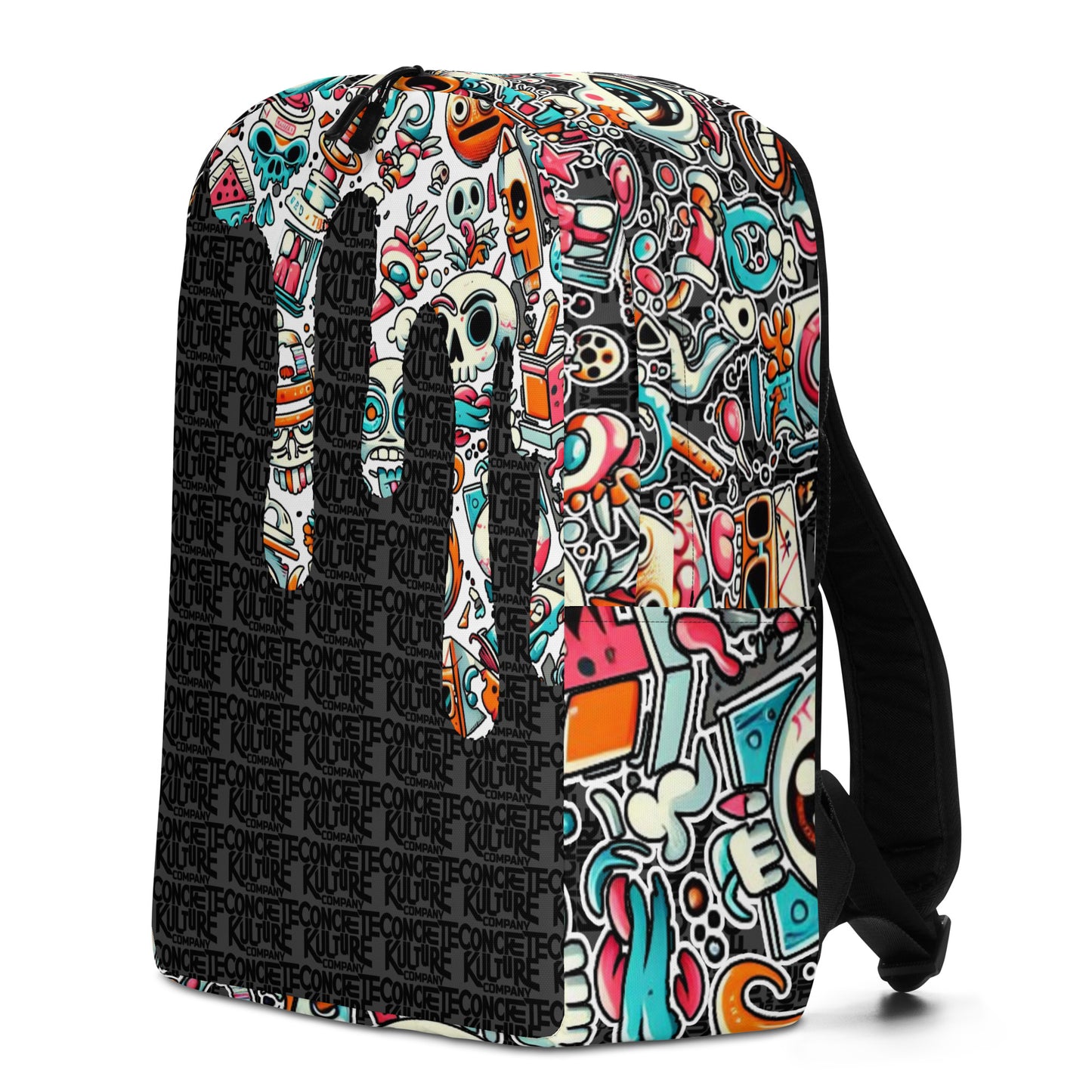 Concrete Kulture Company "The Spill" Minimalist Backpack