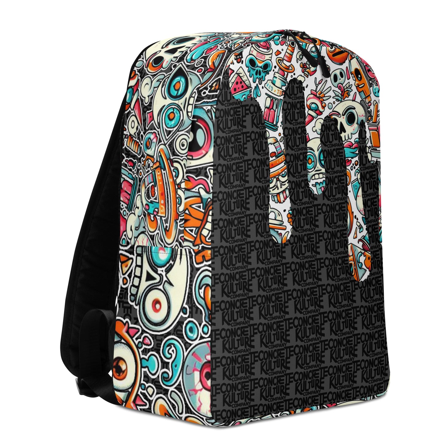 Concrete Kulture Company "The Spill" Minimalist Backpack