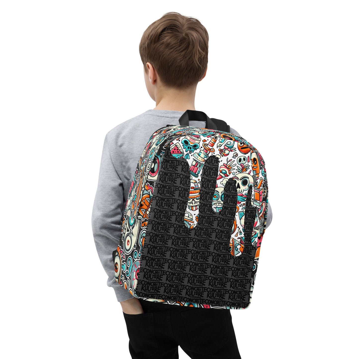 Concrete Kulture Company "The Spill" Minimalist Backpack