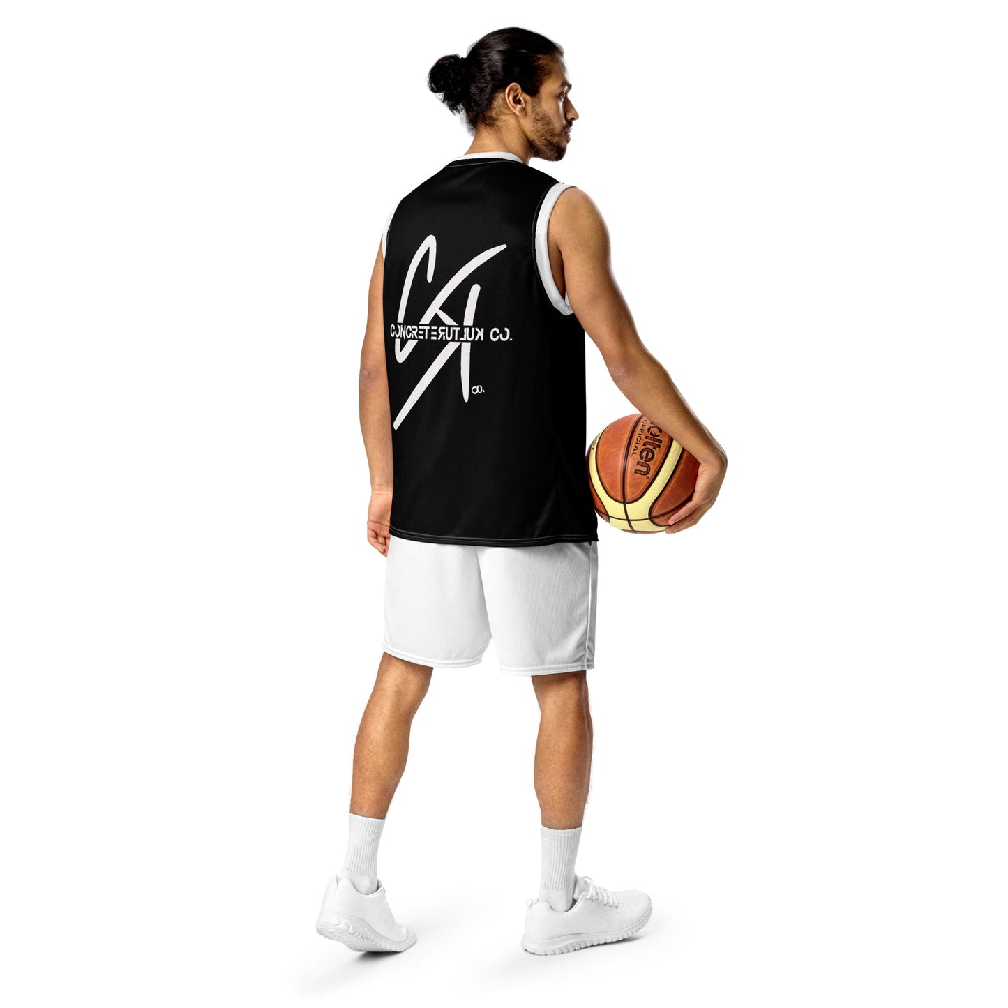 CKco - "Demon Time" Recycled unisex basketball jersey
