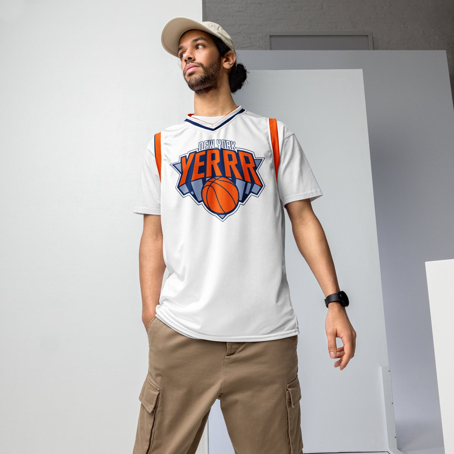 Concrete Kulture Company "NY YERRR" unisex basketball jersey
