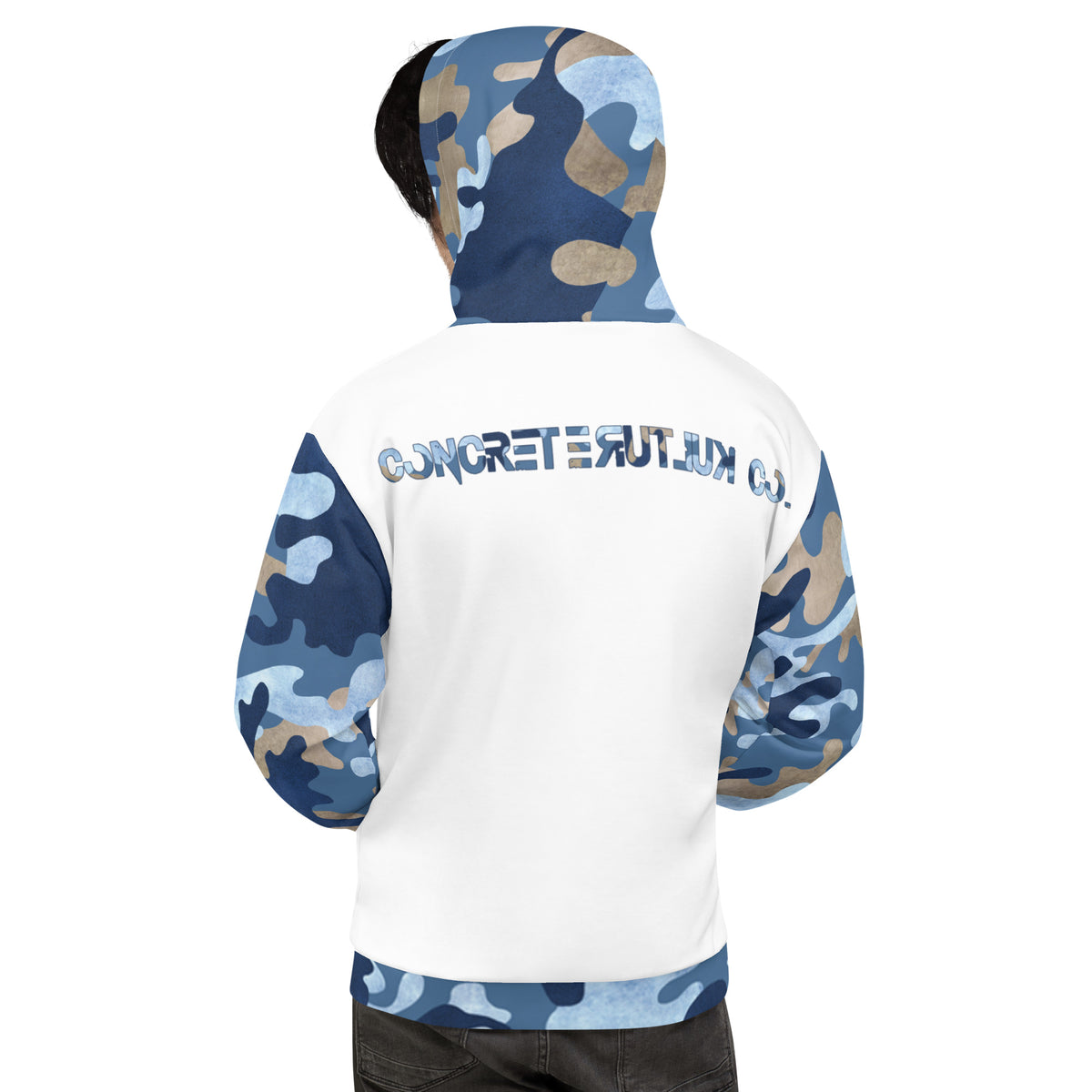 Concrete Kulture Co. BluCamo Unisex Hoodie