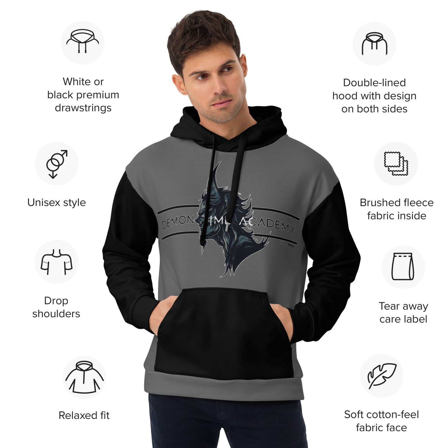 "Demon Time Academy" Unisex Hoodie