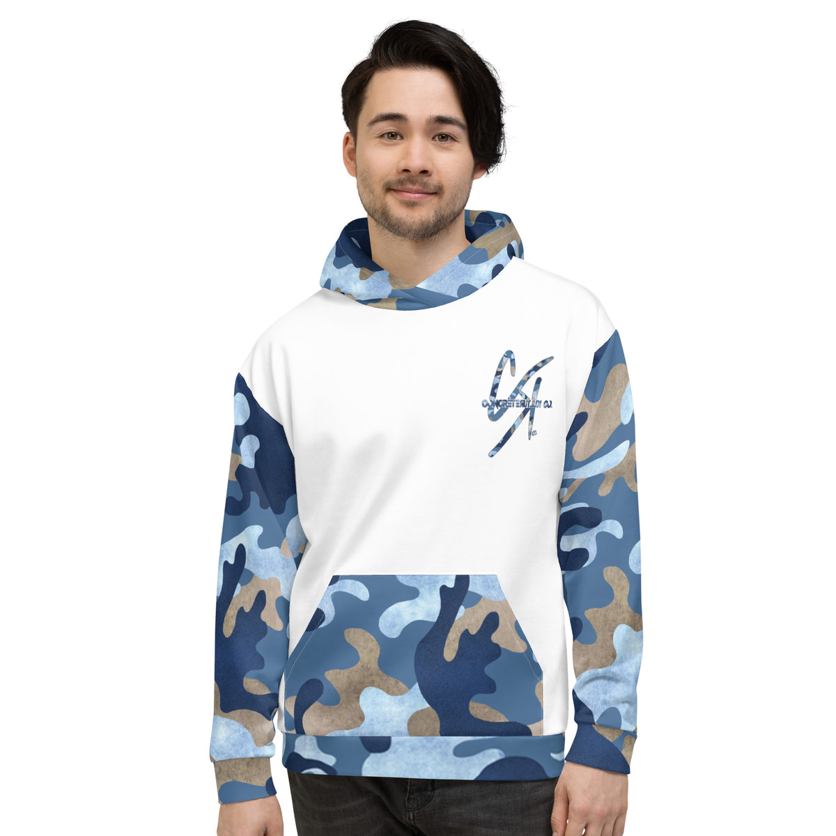 Concrete Kulture Co. BluCamo Unisex Hoodie
