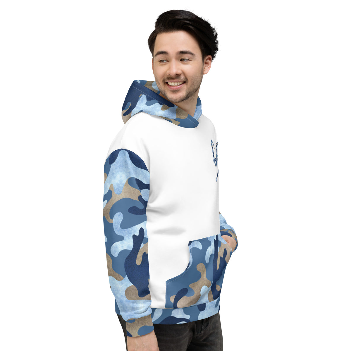 Concrete Kulture Co. BluCamo Unisex Hoodie