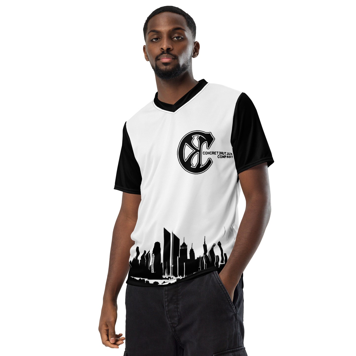 Concrete Kulture Co. Recycled unisex sports jersey