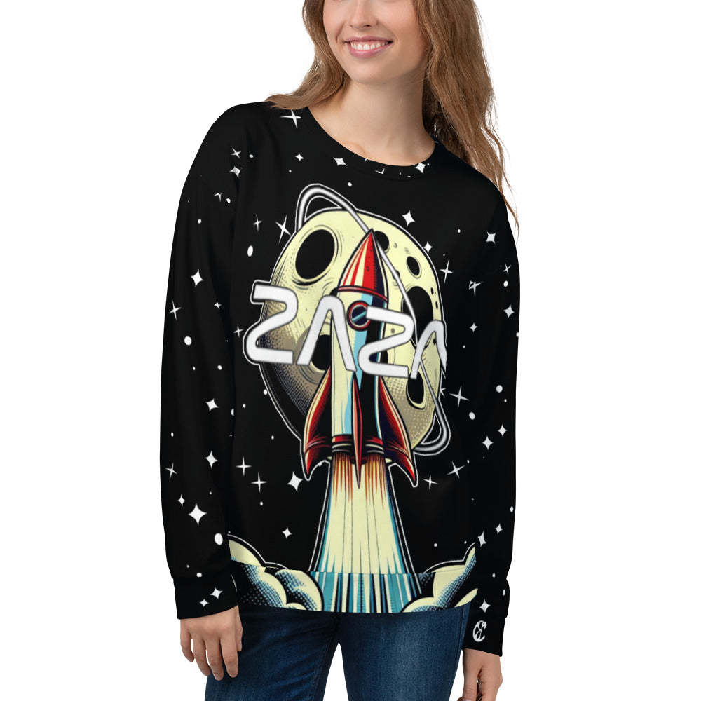 Concrete Kulture Company "Zaza Rocket" Unisex Sweatshirt