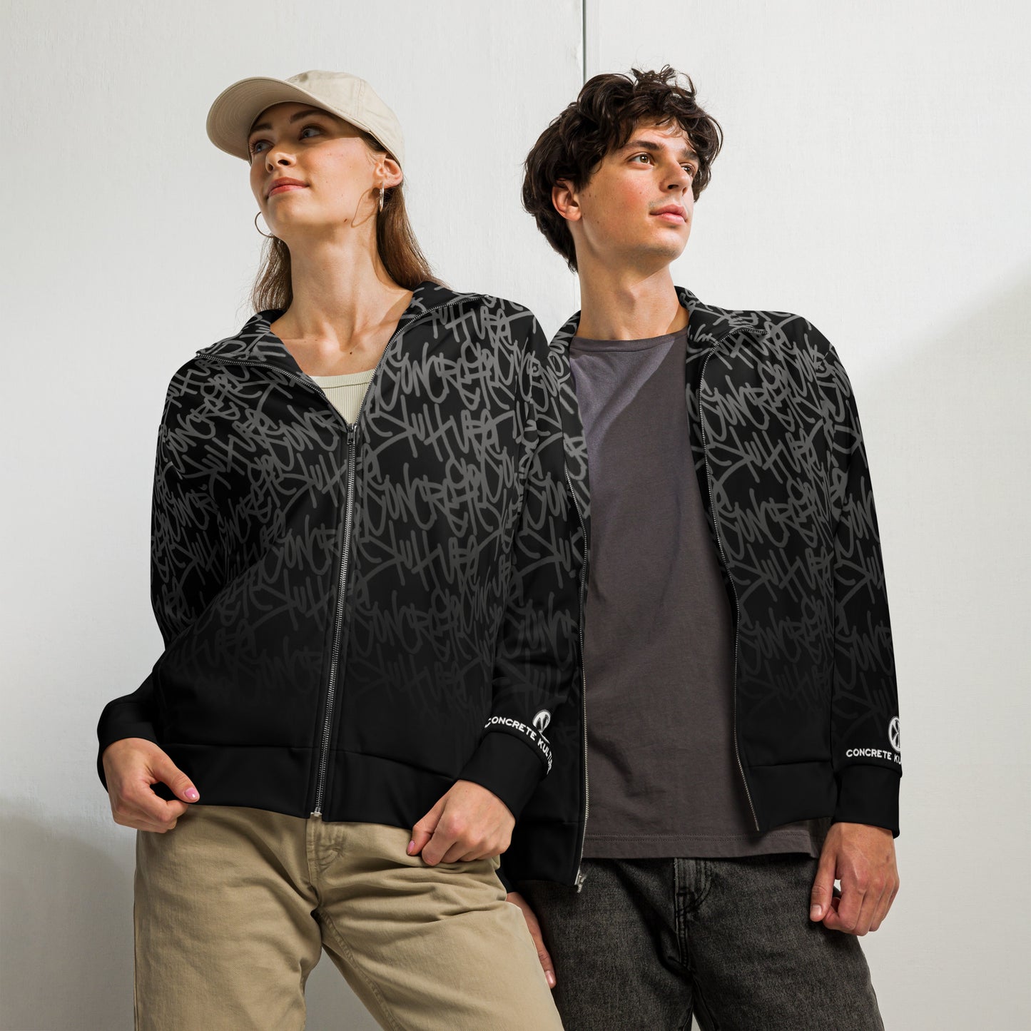 Concrete Kulture Company "Faded" Unisex track jacket