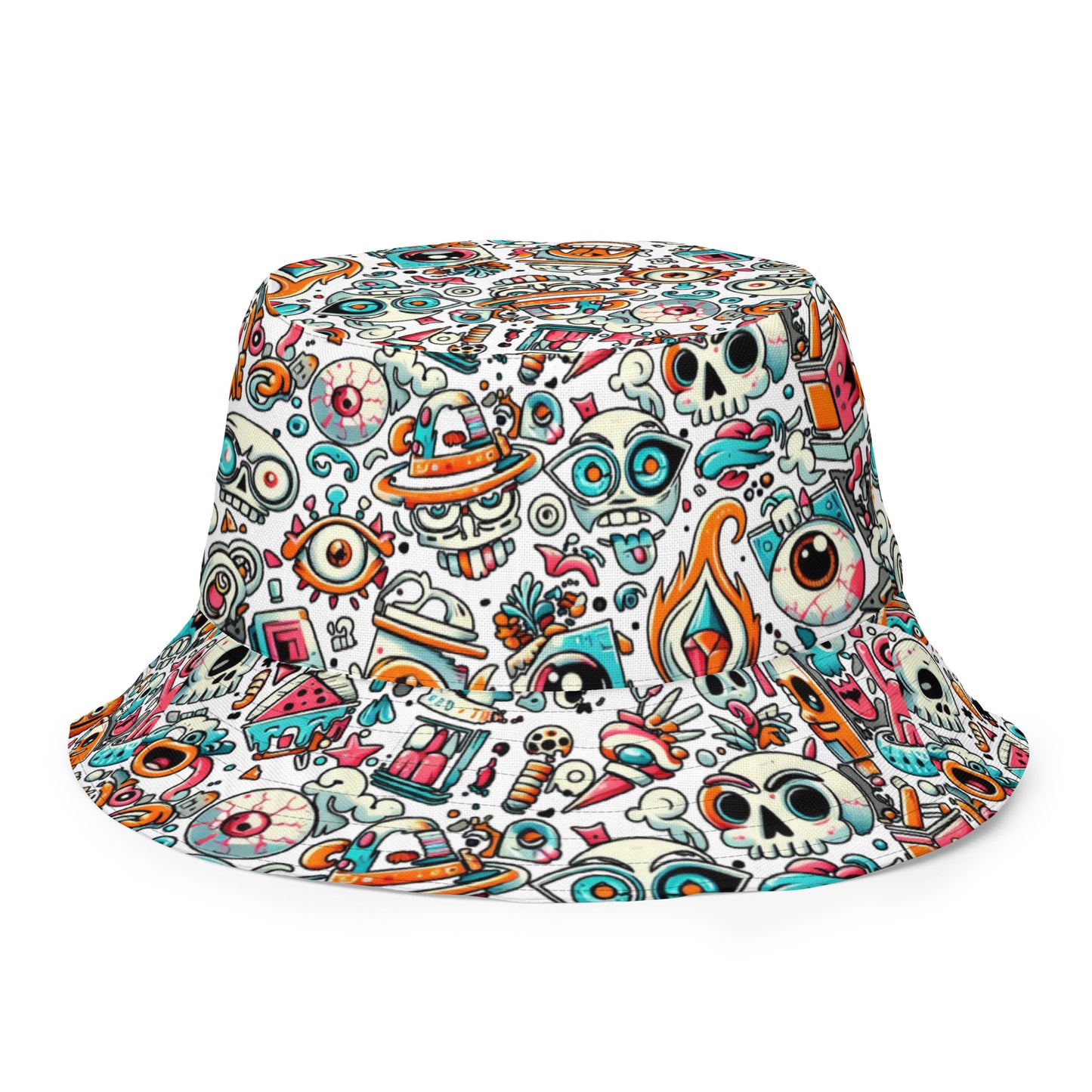 Concrete Kulture Co- "The Drip" Reversible bucket hat