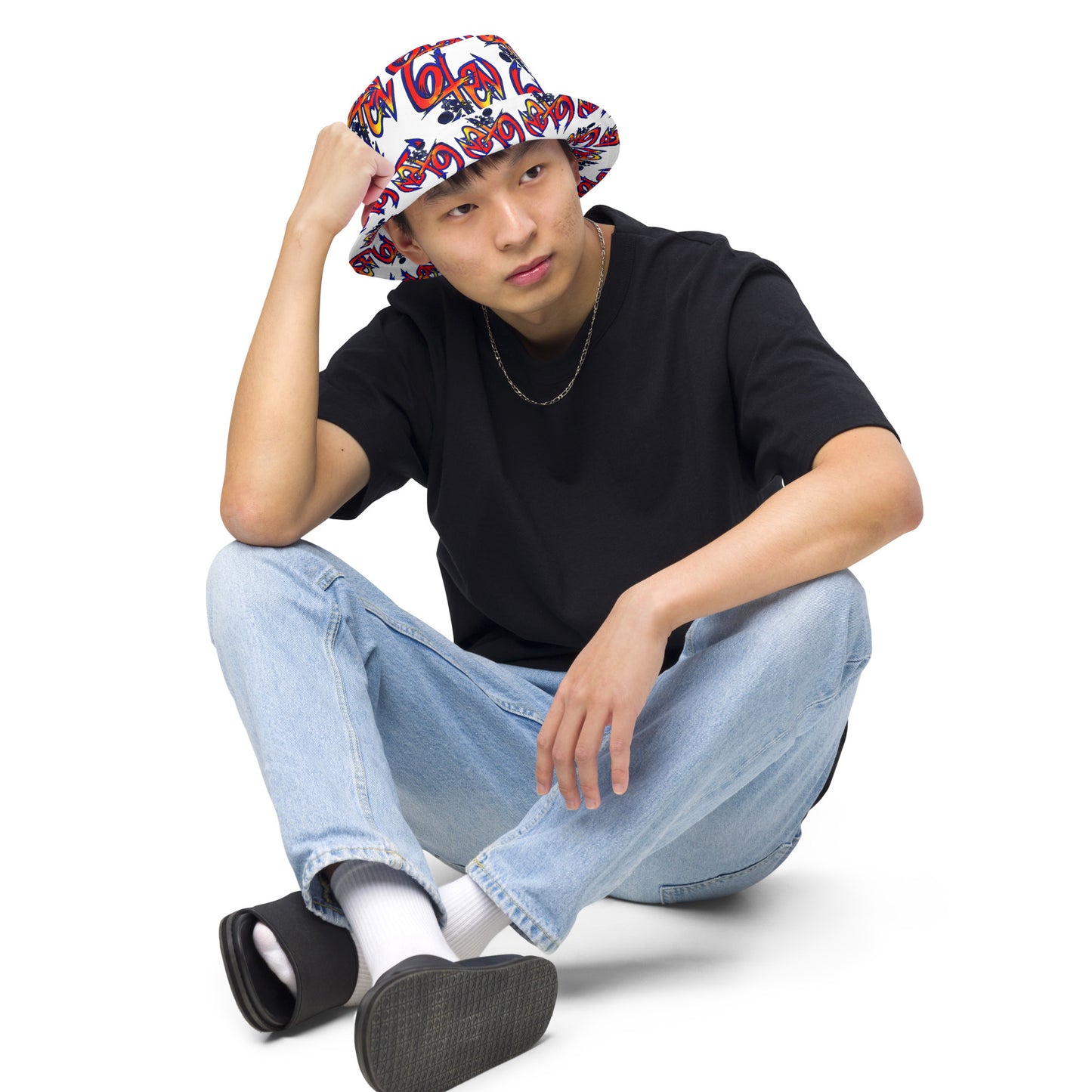 CK CO- -6Ten Reversible bucket hat