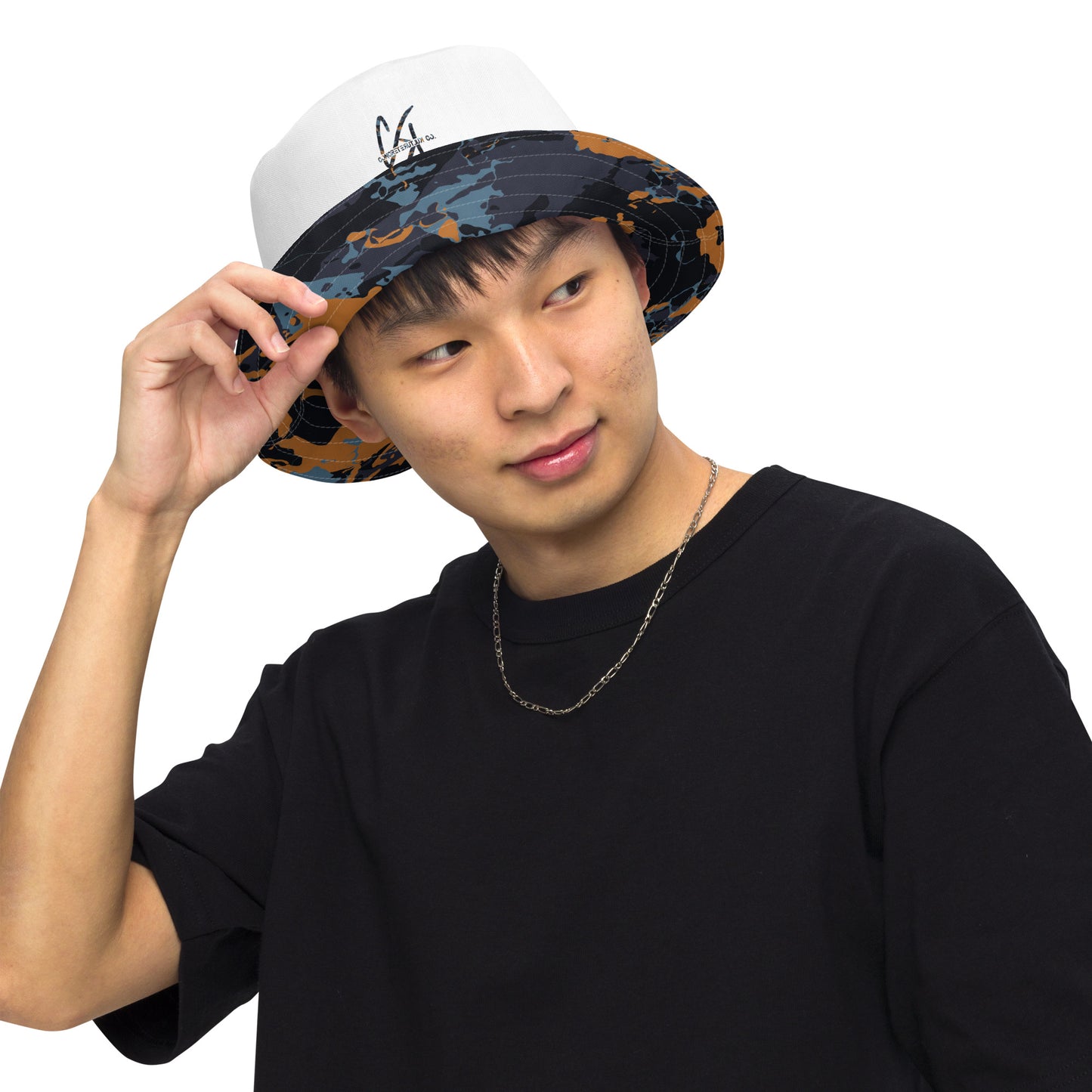 CK Co Camo1 Reversible bucket hat