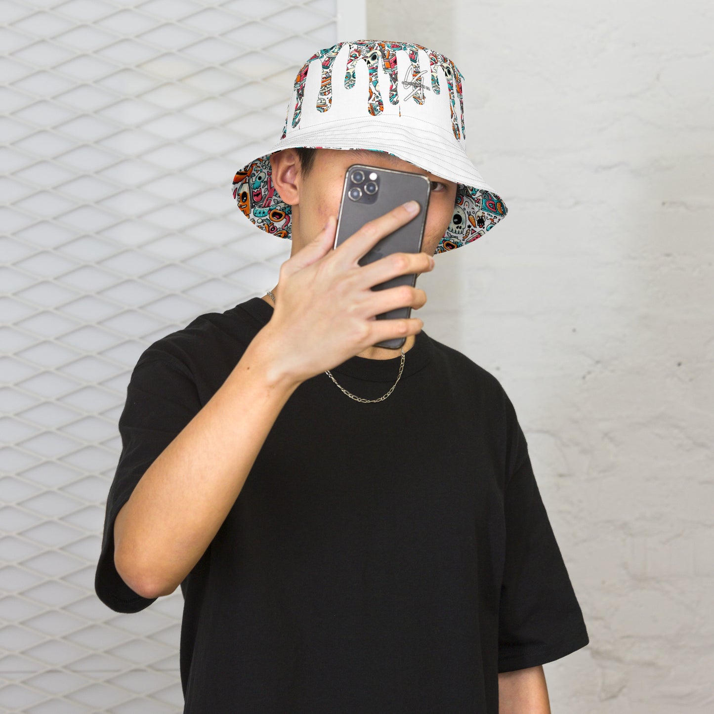 Concrete Kulture Co- "The Drip" Reversible bucket hat