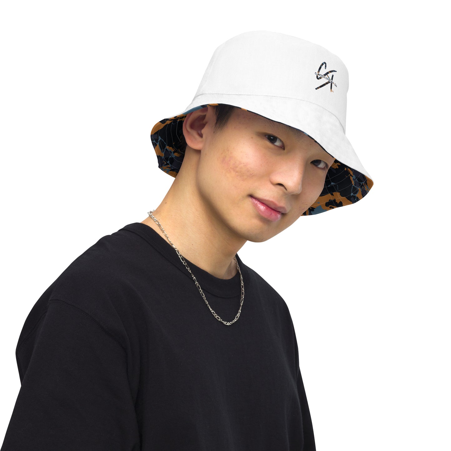 CK Co Camo1 Reversible bucket hat