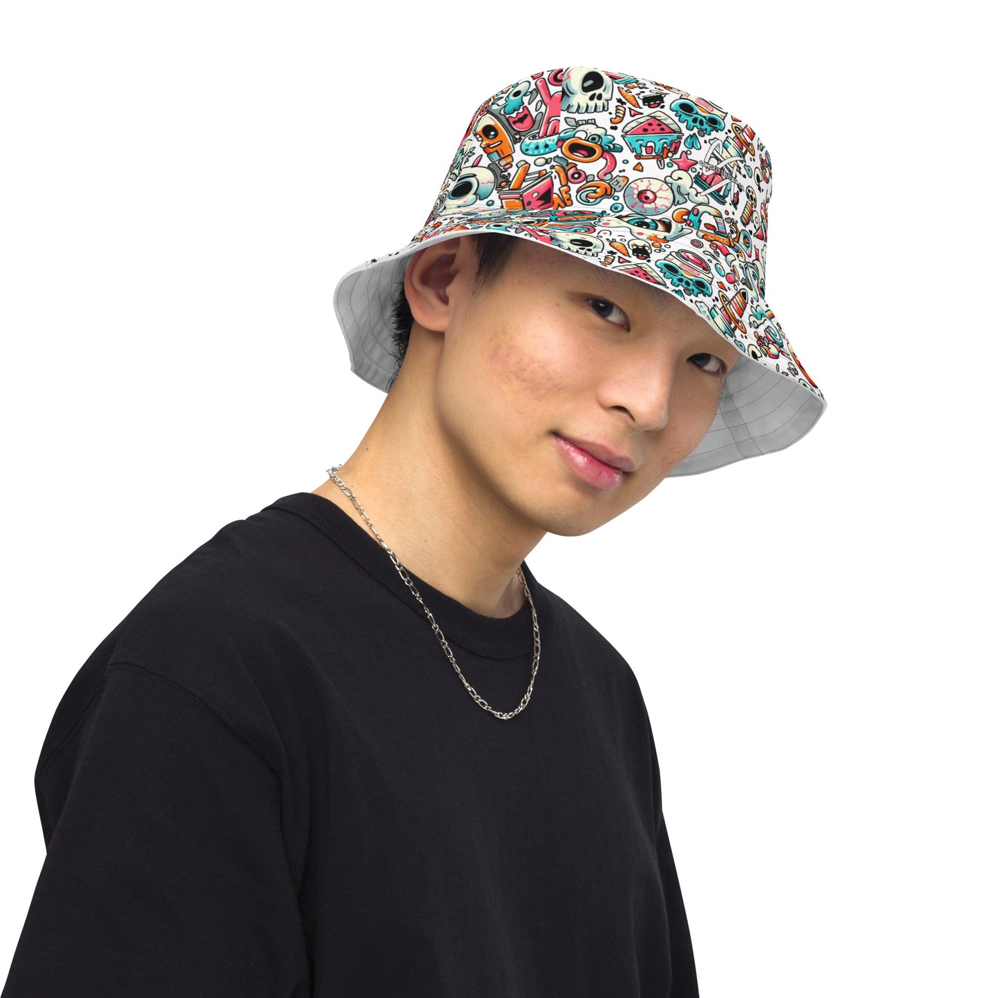 Concrete Kulture Co- "The Drip" Reversible bucket hat