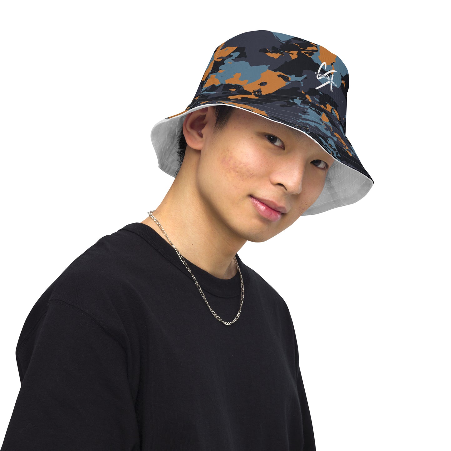 CK Co Camo1 Reversible bucket hat