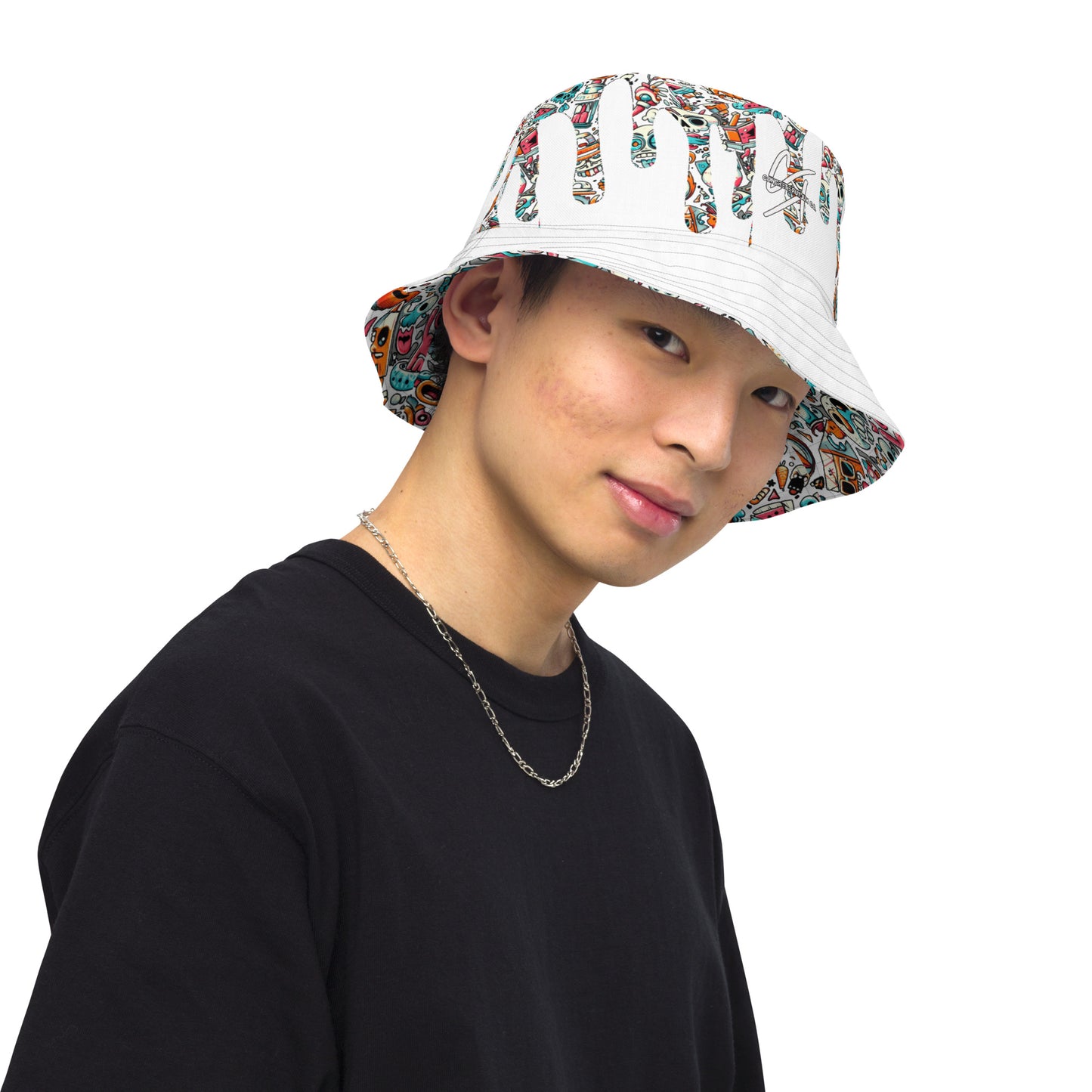 Concrete Kulture Co- "The Drip" Reversible bucket hat