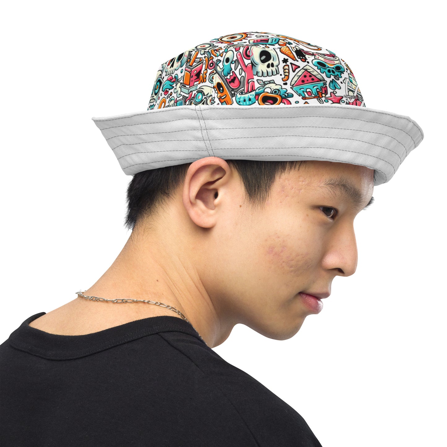 Concrete Kulture Co- "The Drip" Reversible bucket hat