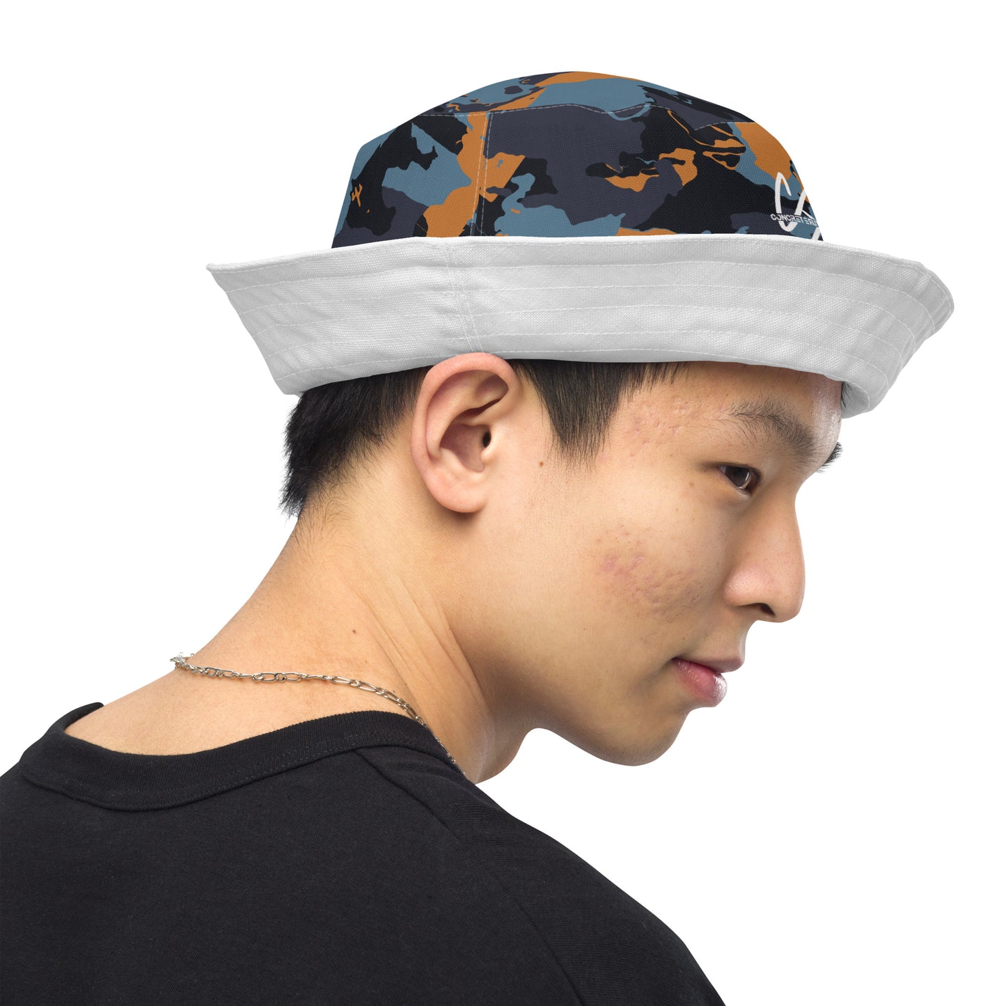 CK Co Camo1 Reversible bucket hat