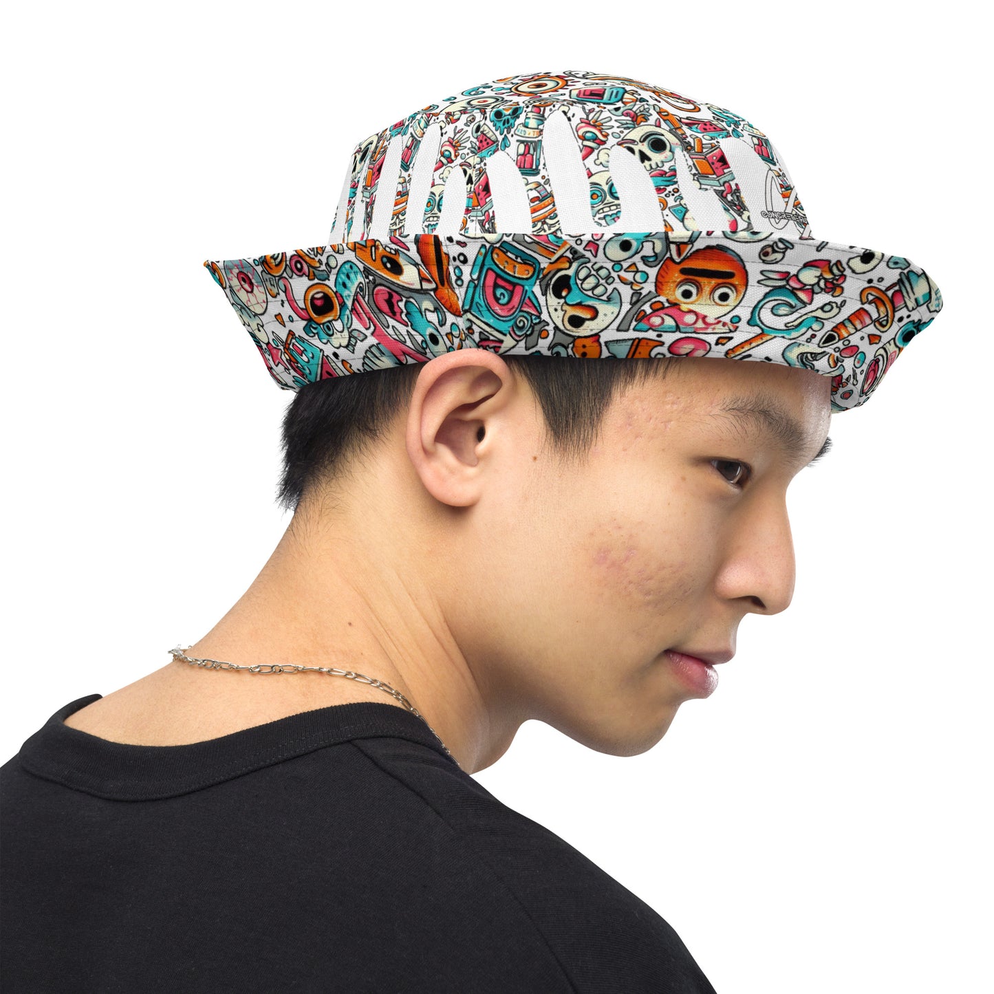 Concrete Kulture Co- "The Drip" Reversible bucket hat