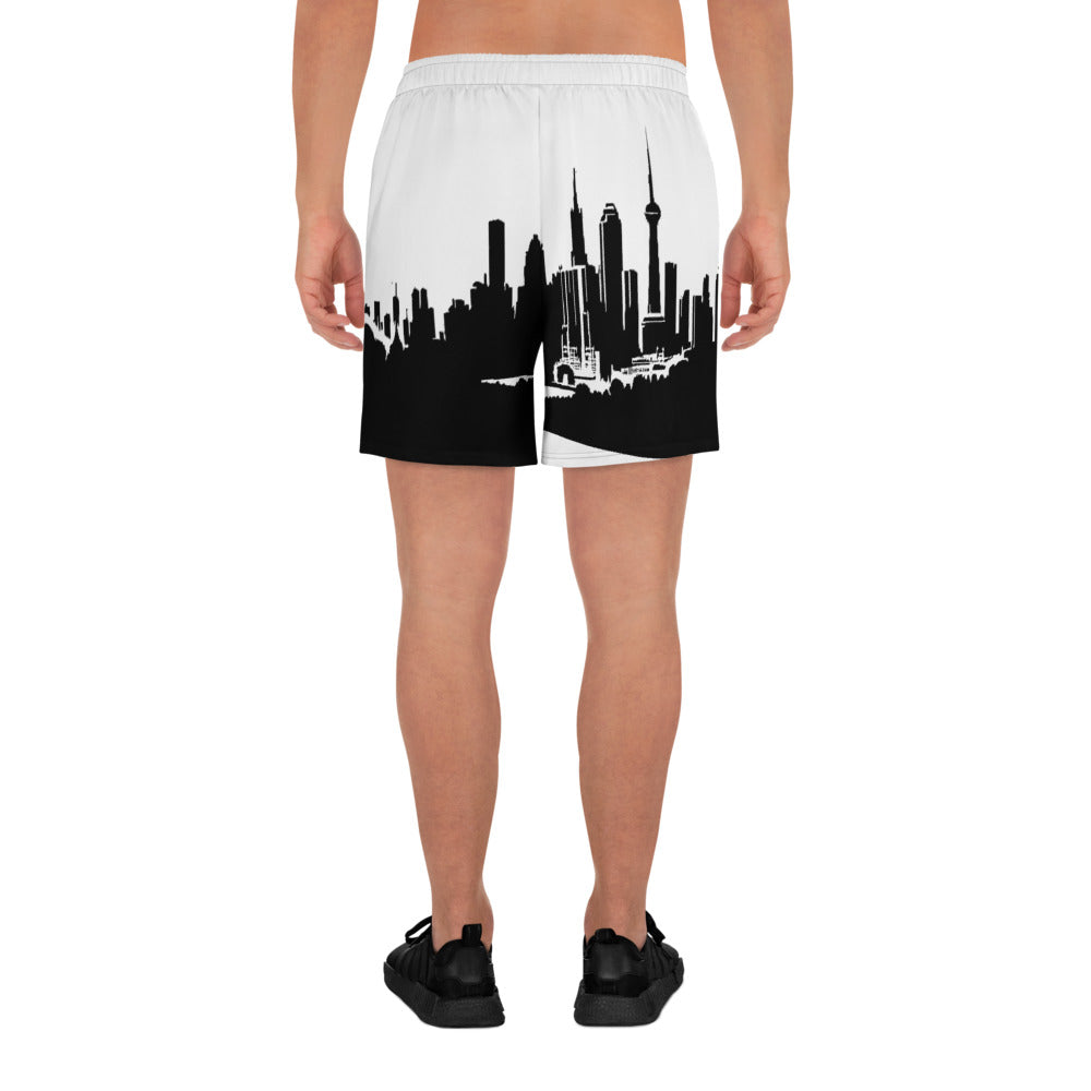 Concrete Kulture Co. All-Over Print Unisex Athletic Long Shorts