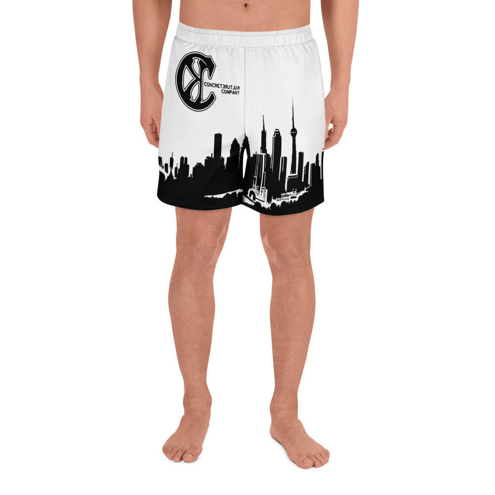 Concrete Kulture Co. All-Over Print Unisex Athletic Long Shorts