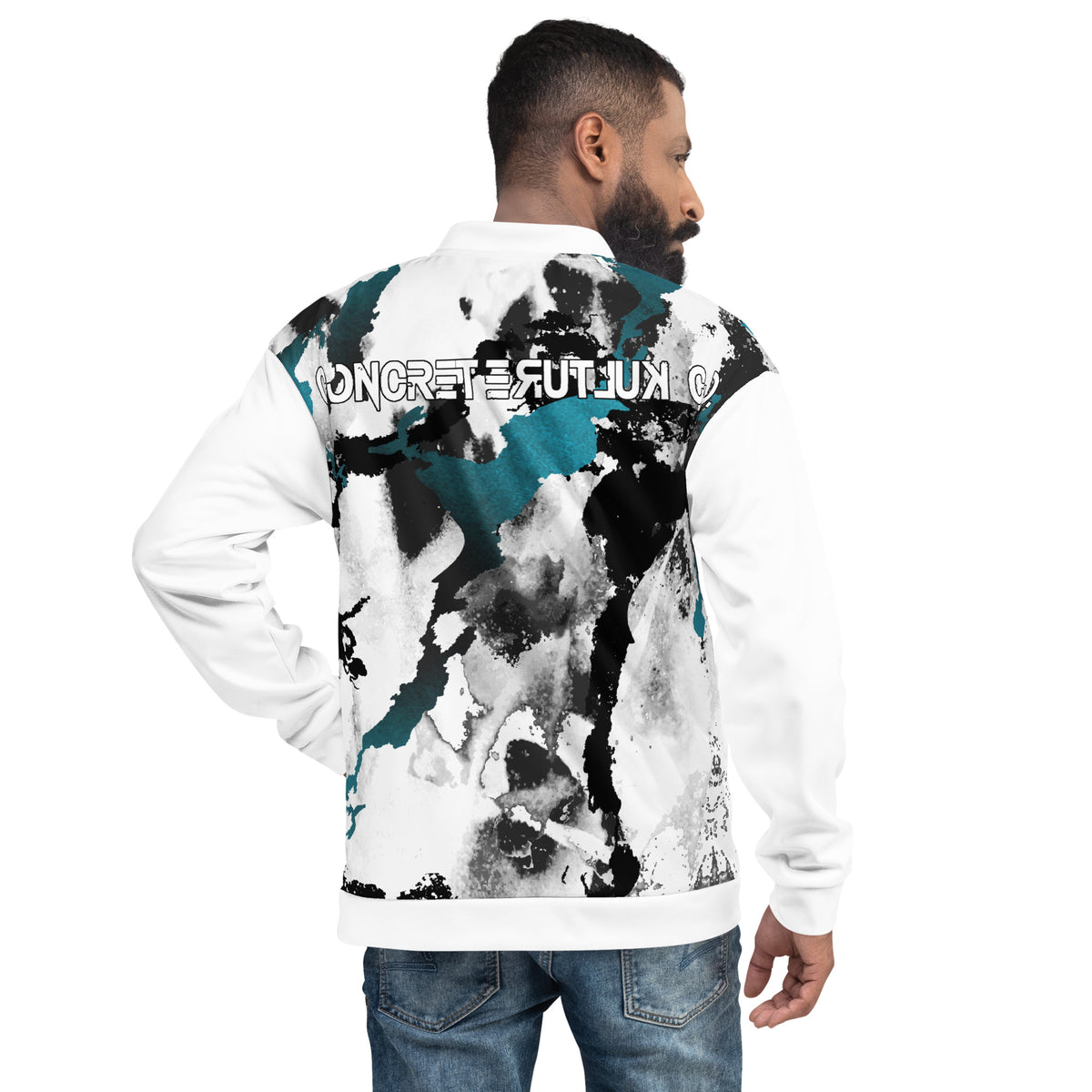 Concrete Kulture Co "Splatter Drip"  Bomber Jacket
