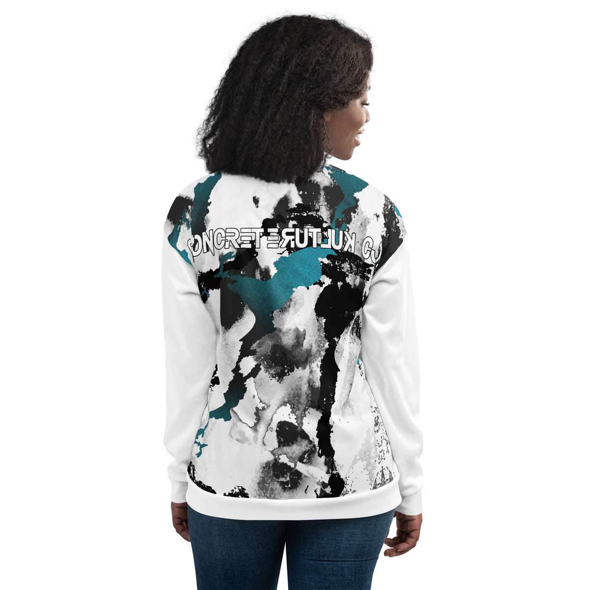 Concrete Kulture Co "Splatter Drip"  Bomber Jacket