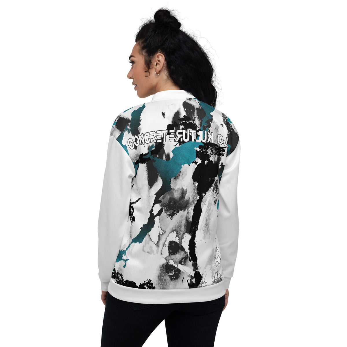 Concrete Kulture Co "Splatter Drip"  Bomber Jacket