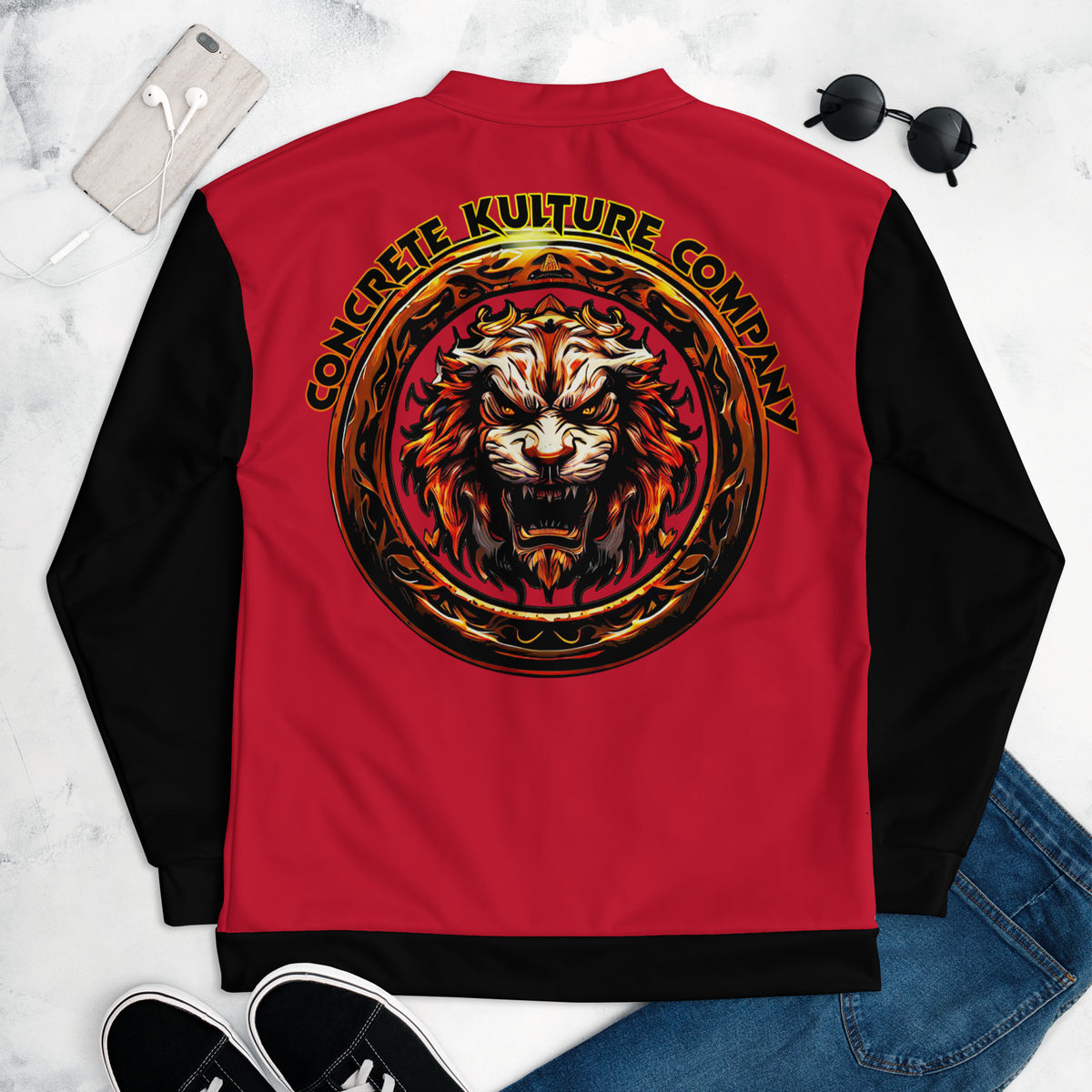 Concrete Kulture Co Unisex Bomber Jacket
