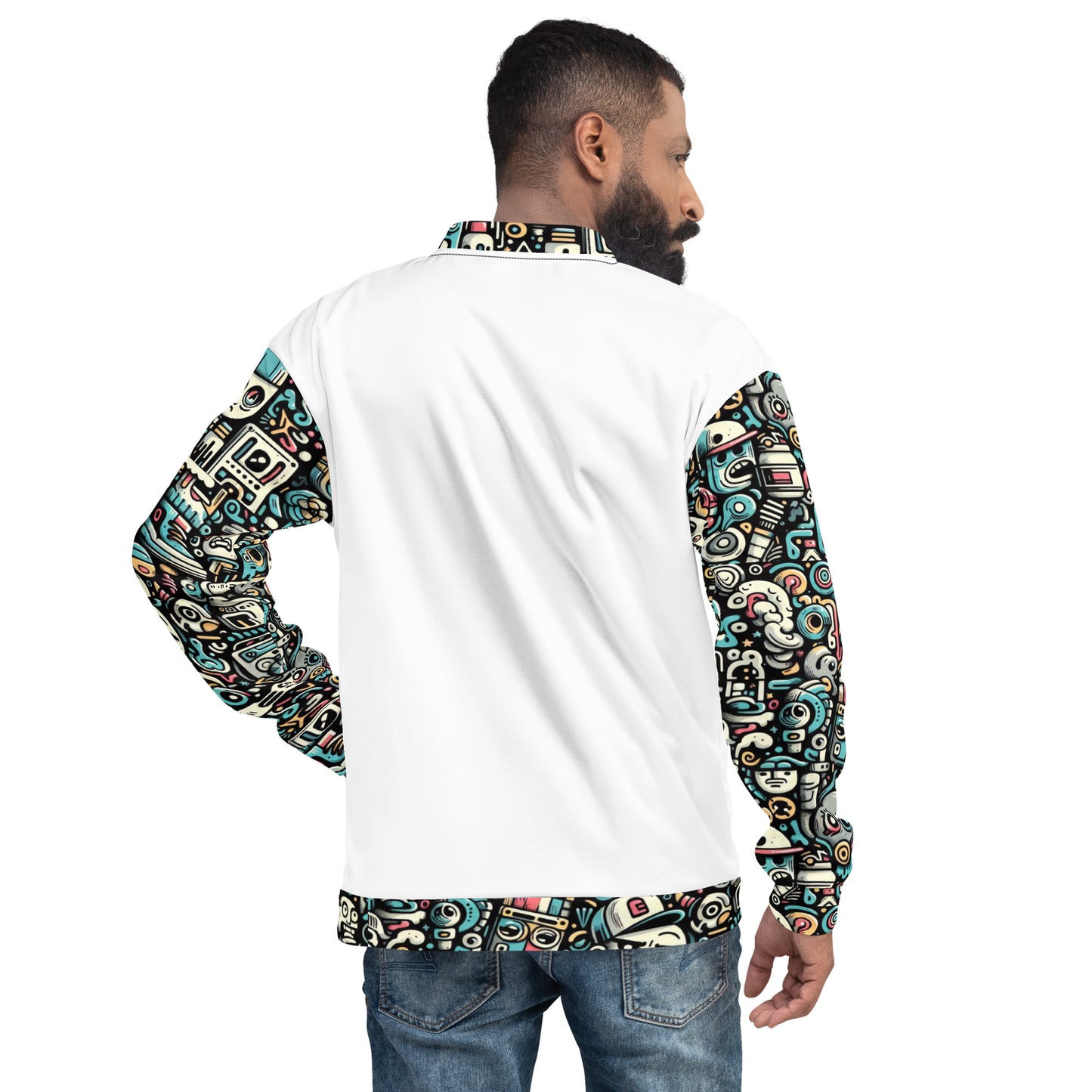 CKco  "Graffiti gang" Unisex Bomber Jacket