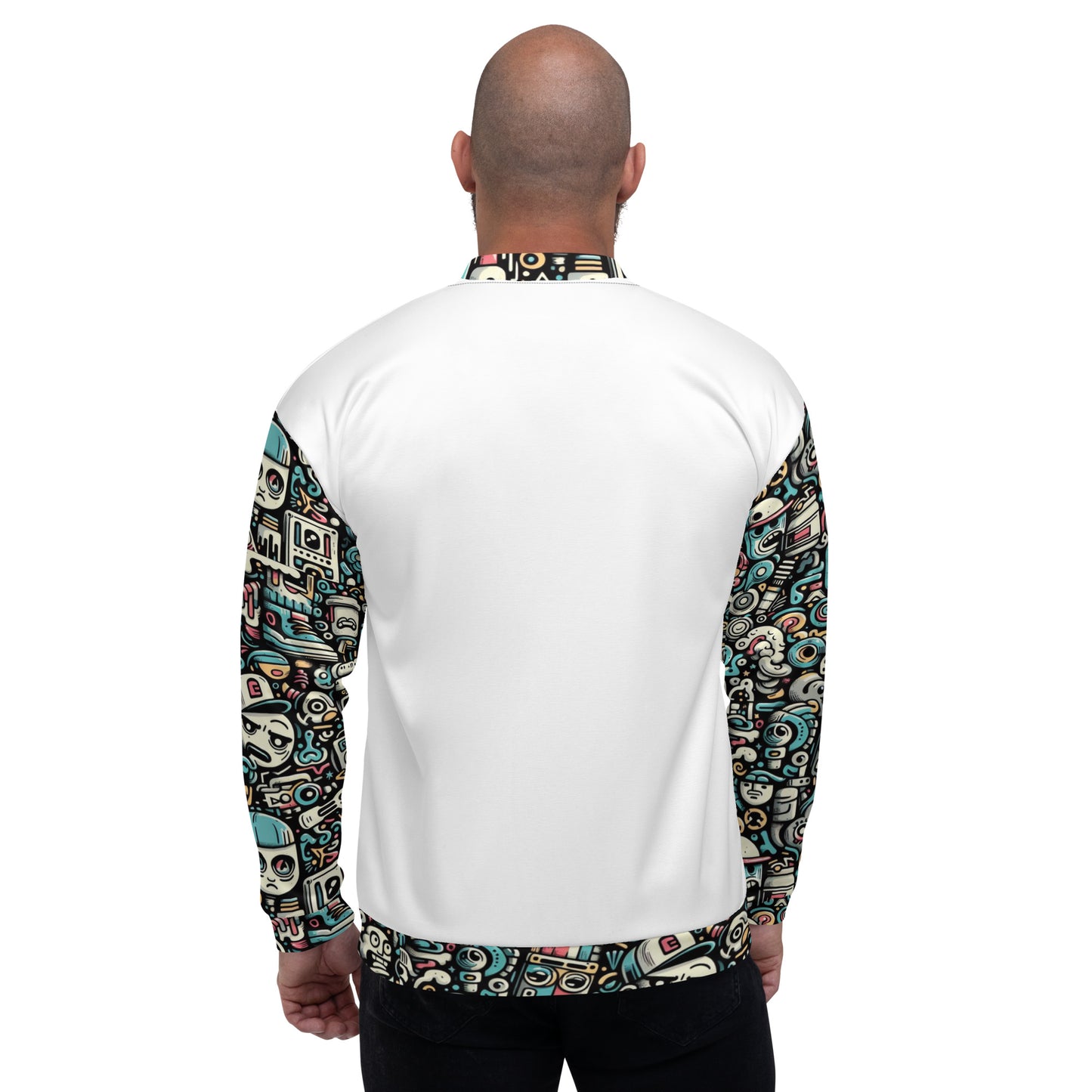 CKco  "Graffiti gang" Unisex Bomber Jacket