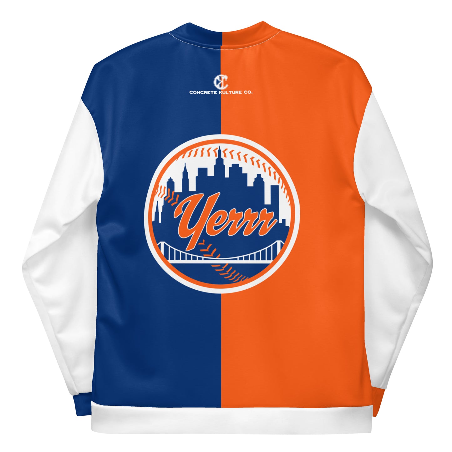 Concrete Kulture Company "New Yerrr-Mets" Unisex Bomber Jacket
