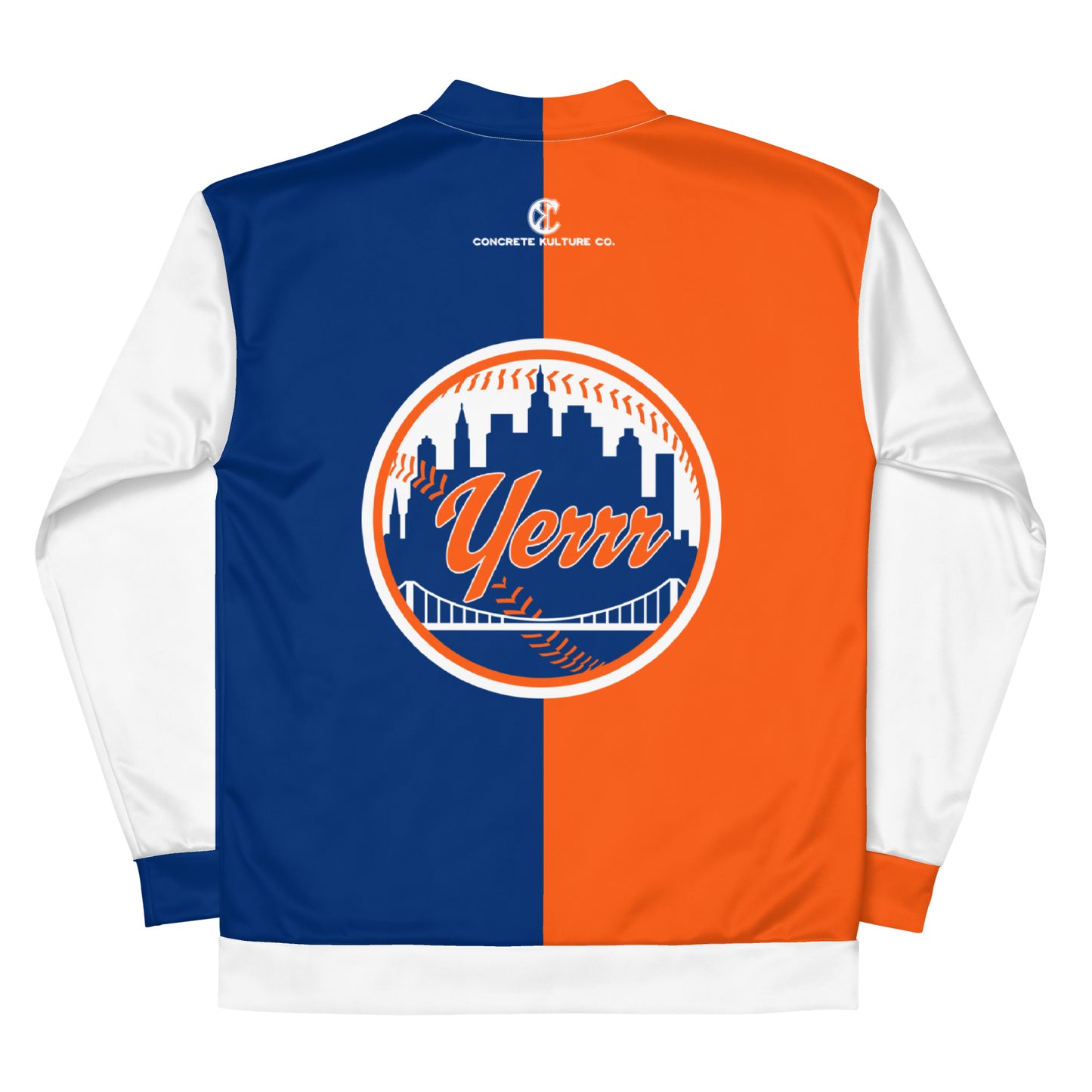 Concrete Kulture Company "New Yerrr-Mets" Unisex Bomber Jacket