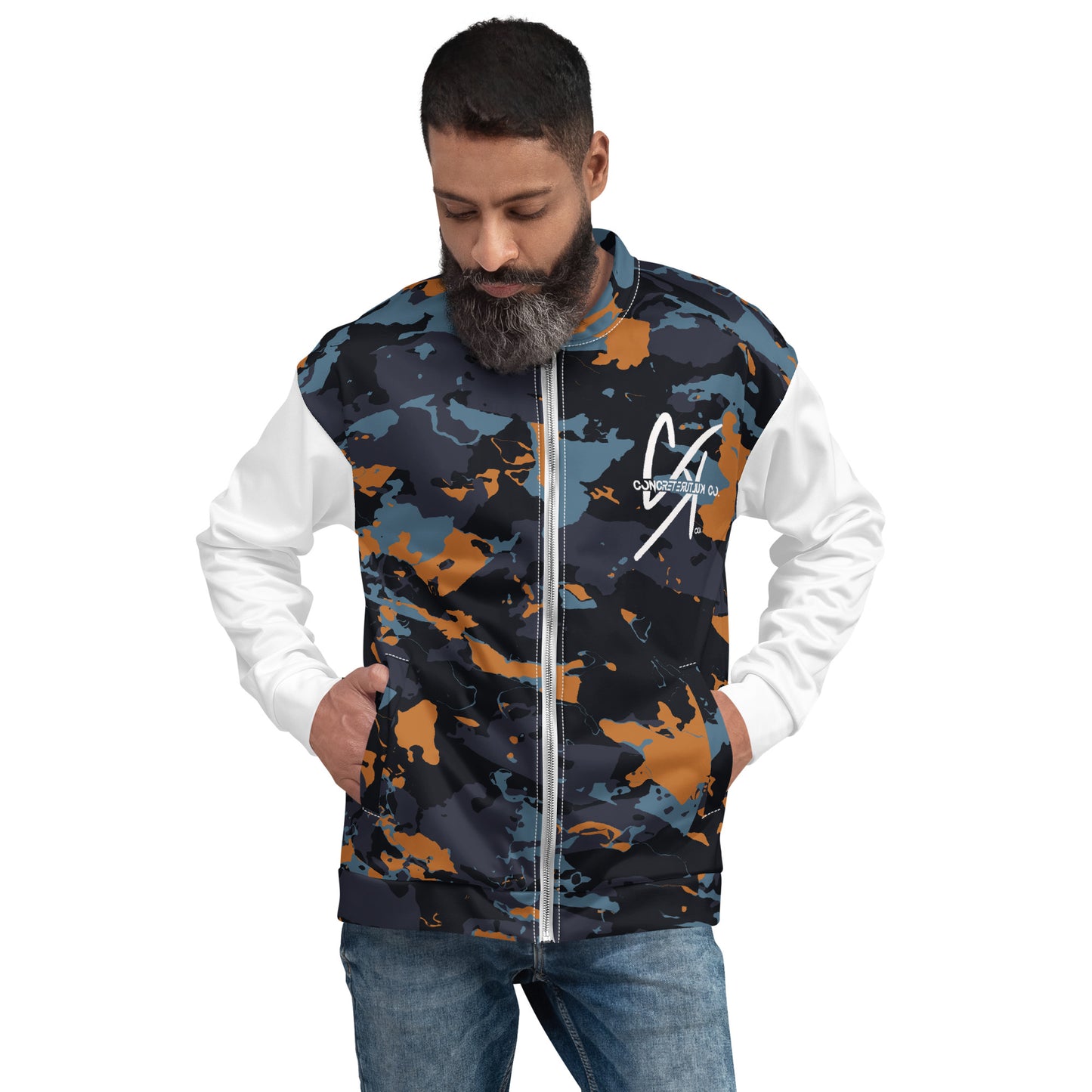 CK Co Camo1 Hat n Jacket Set