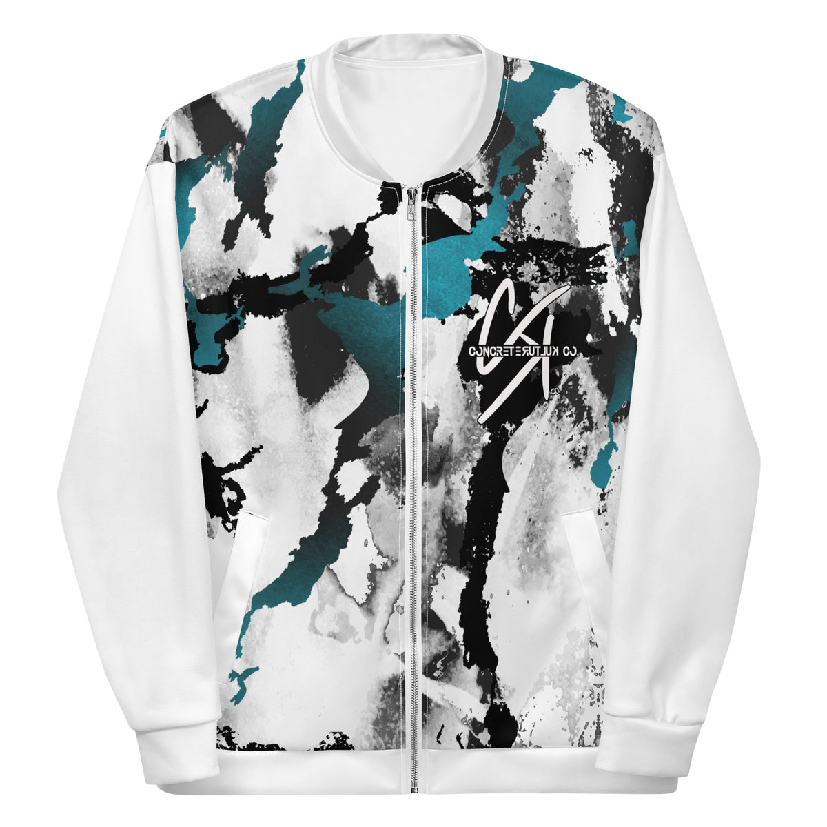 Concrete Kulture Co "Splatter Drip"  Bomber Jacket