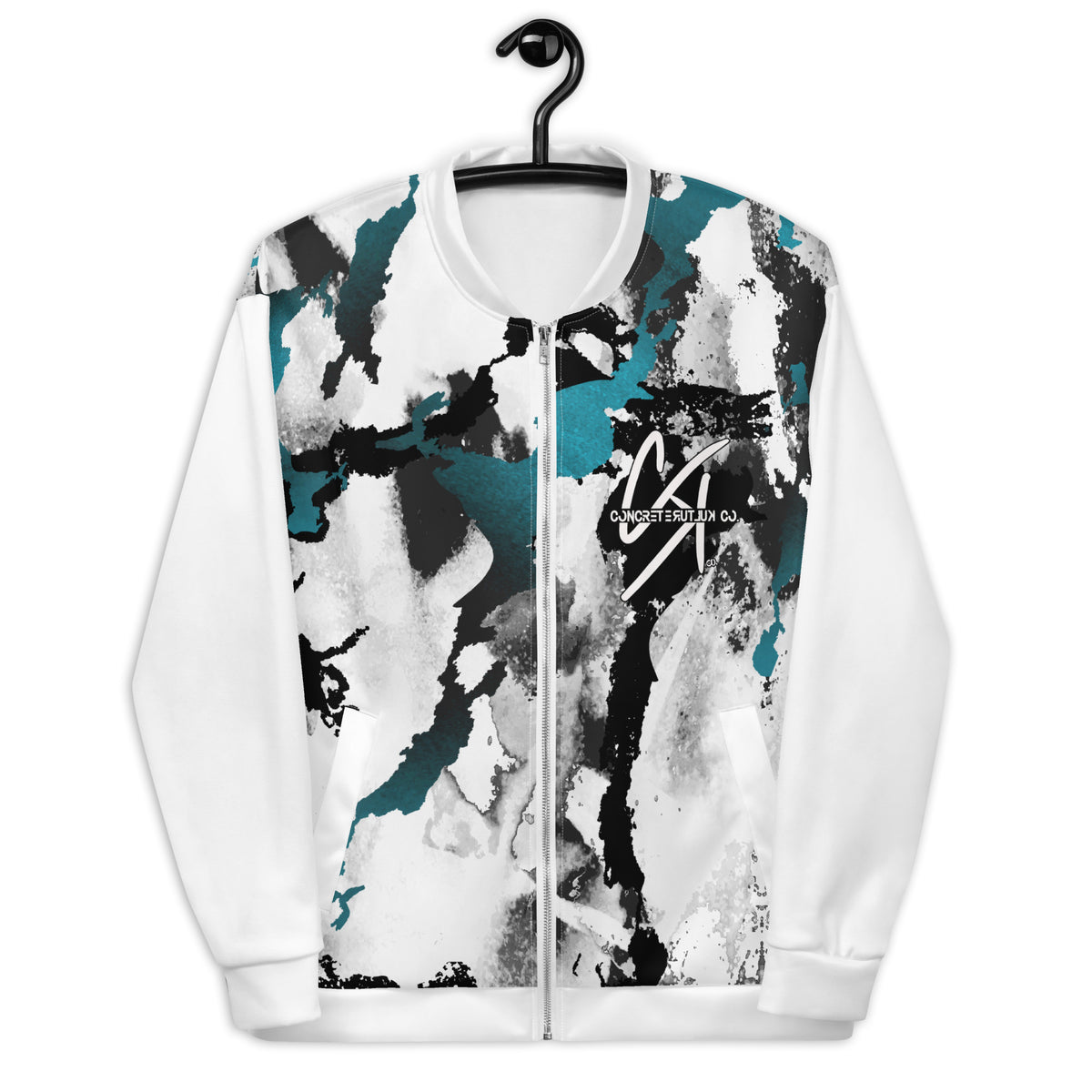 Concrete Kulture Co "Splatter Drip"  Bomber Jacket