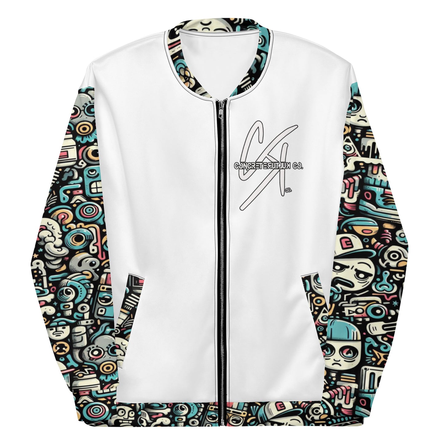 CKco  "Graffiti gang" Unisex Bomber Jacket
