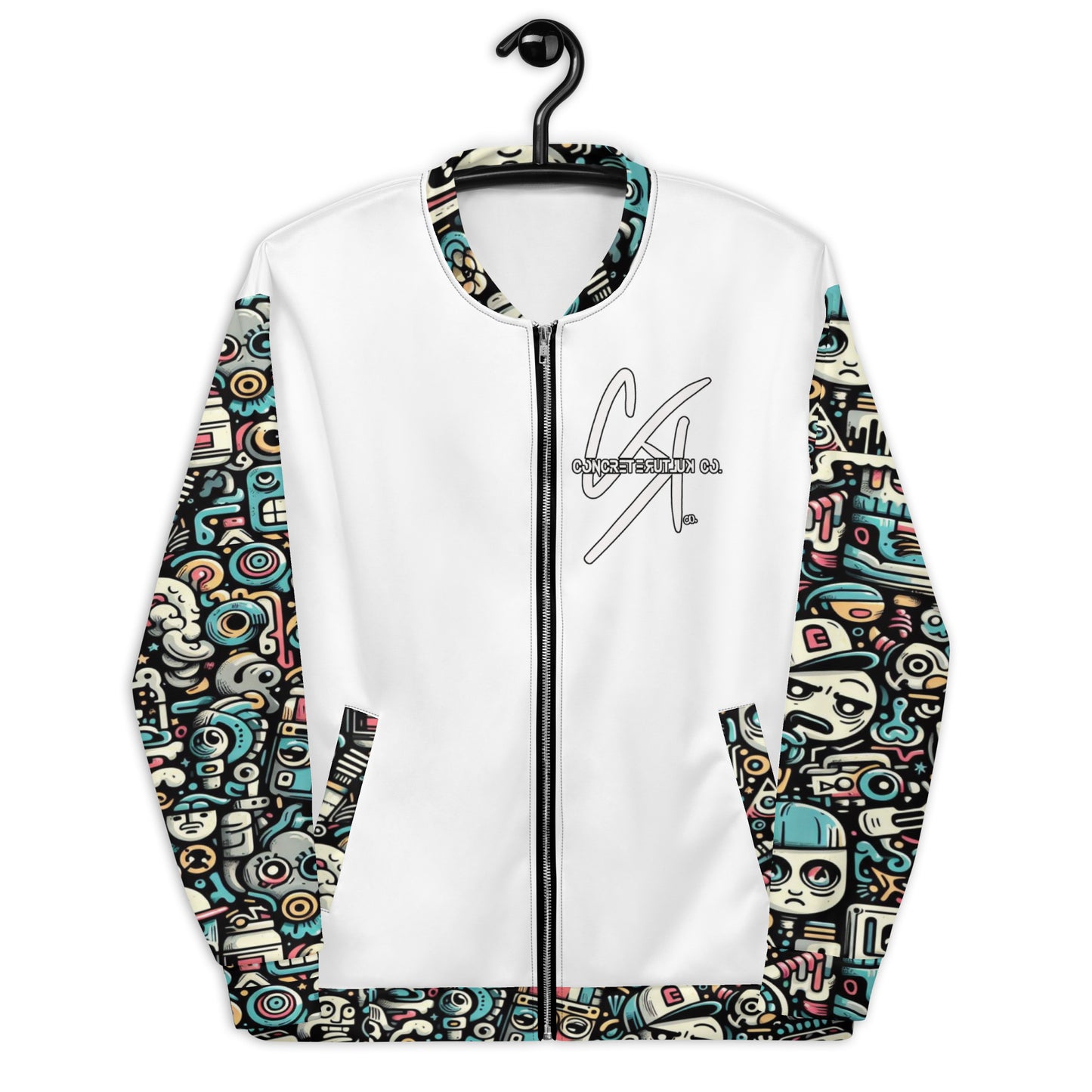 CKco  "Graffiti gang" Unisex Bomber Jacket