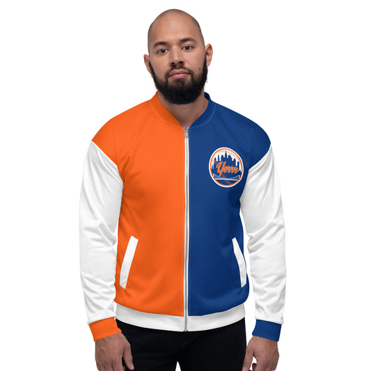 Concrete Kulture Company "New Yerrr-Mets" Unisex Bomber Jacket