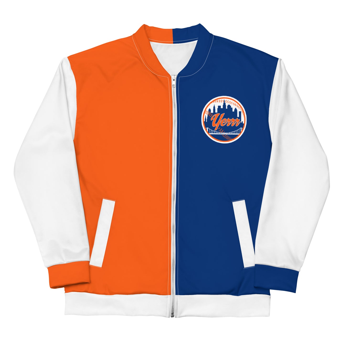 Concrete Kulture Company "New Yerrr-Mets" Unisex Bomber Jacket