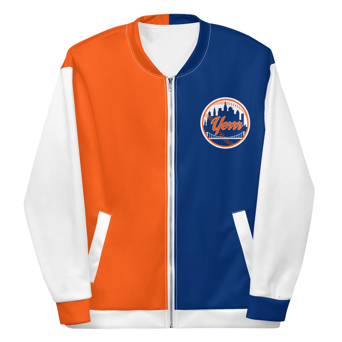 Concrete Kulture Company "New Yerrr-Mets" Unisex Bomber Jacket