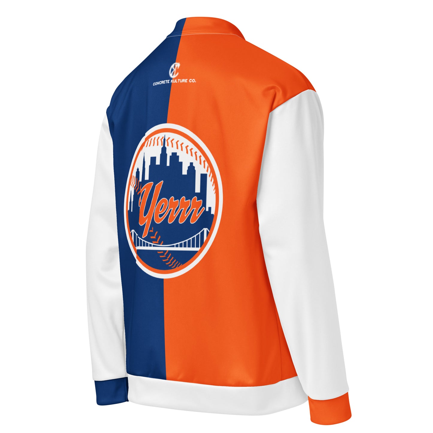 Concrete Kulture Company "New Yerrr-Mets" Unisex Bomber Jacket