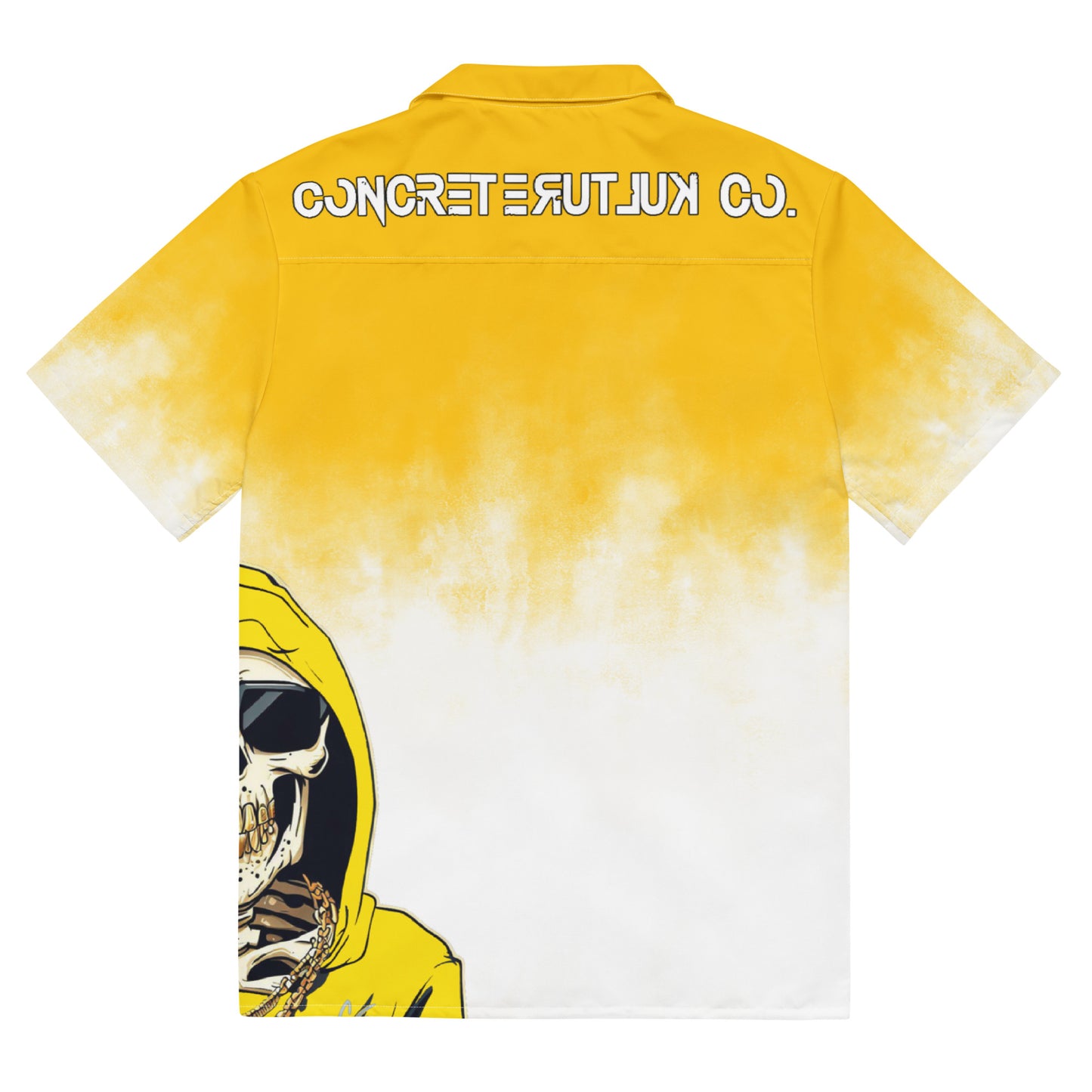 Concrete Kulture Co - "Faded Yellow" Unisex button shirt
