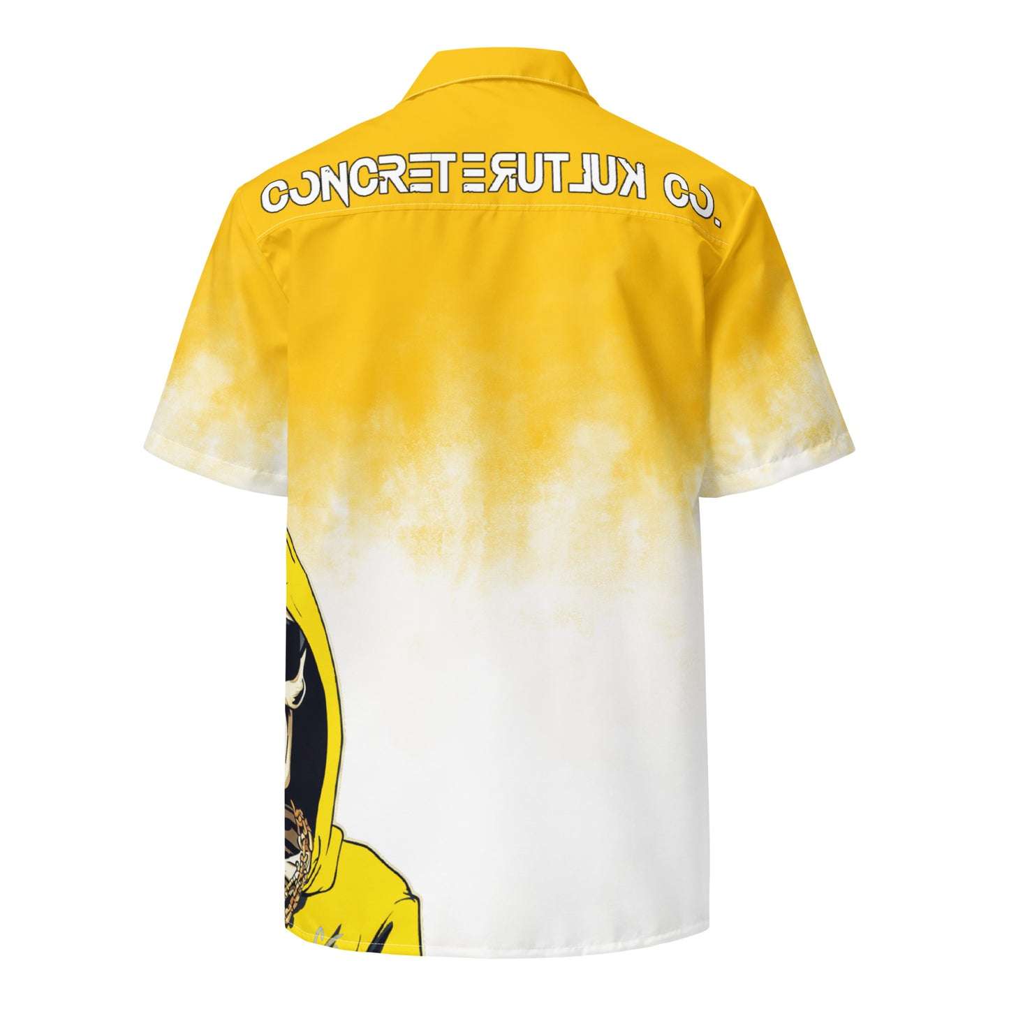 Concrete Kulture Co - "Faded Yellow" Unisex button shirt