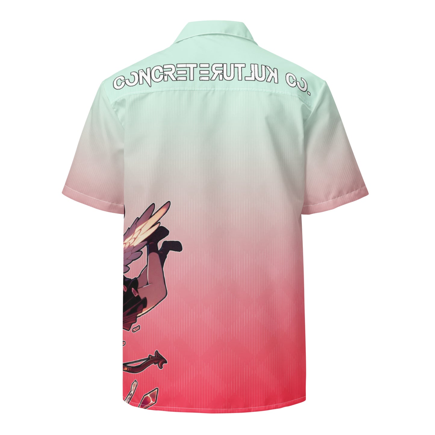 Concrete Kulture Co. "Love Aint Perfect" Unisex button shirt