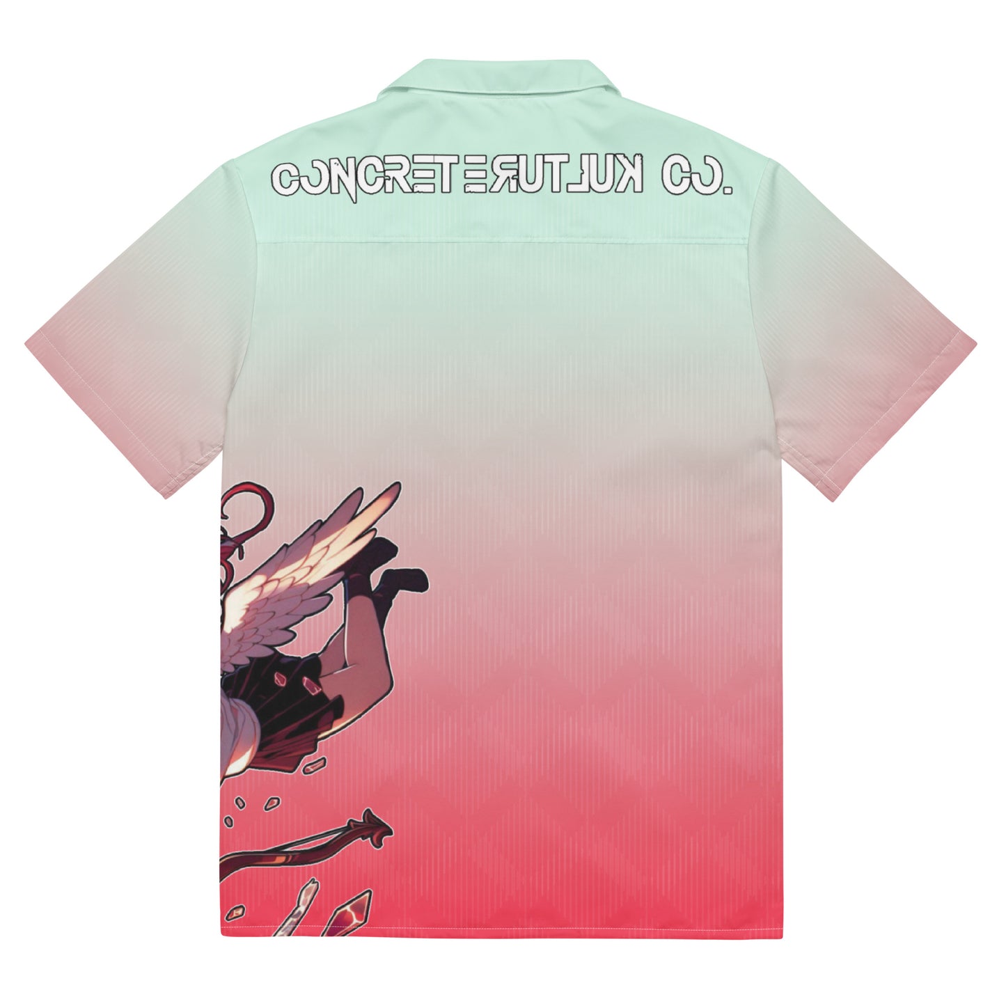 Concrete Kulture Co. "Love Aint Perfect" Unisex button shirt