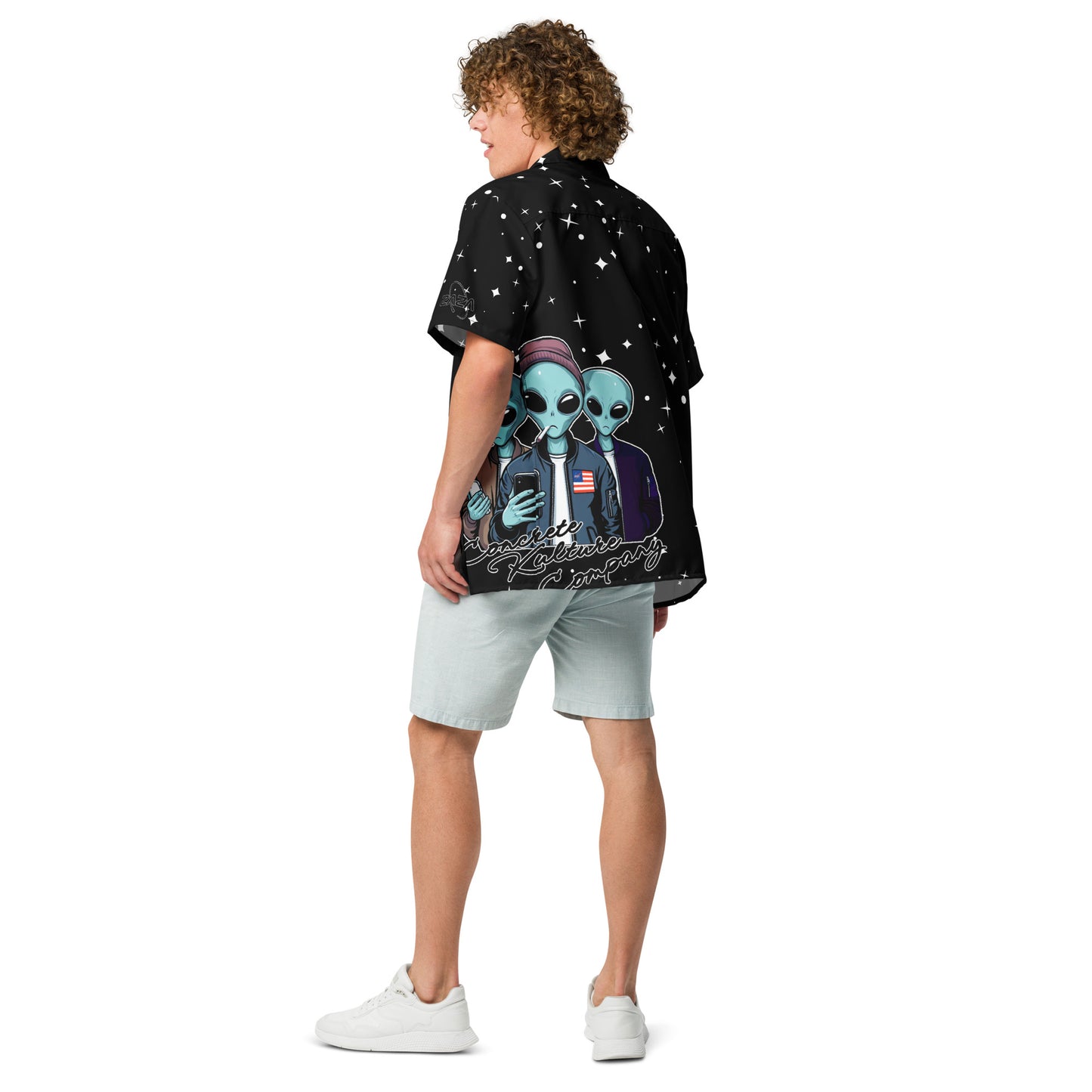 Concrete Kulture Co. Zaza Unisex button shirt